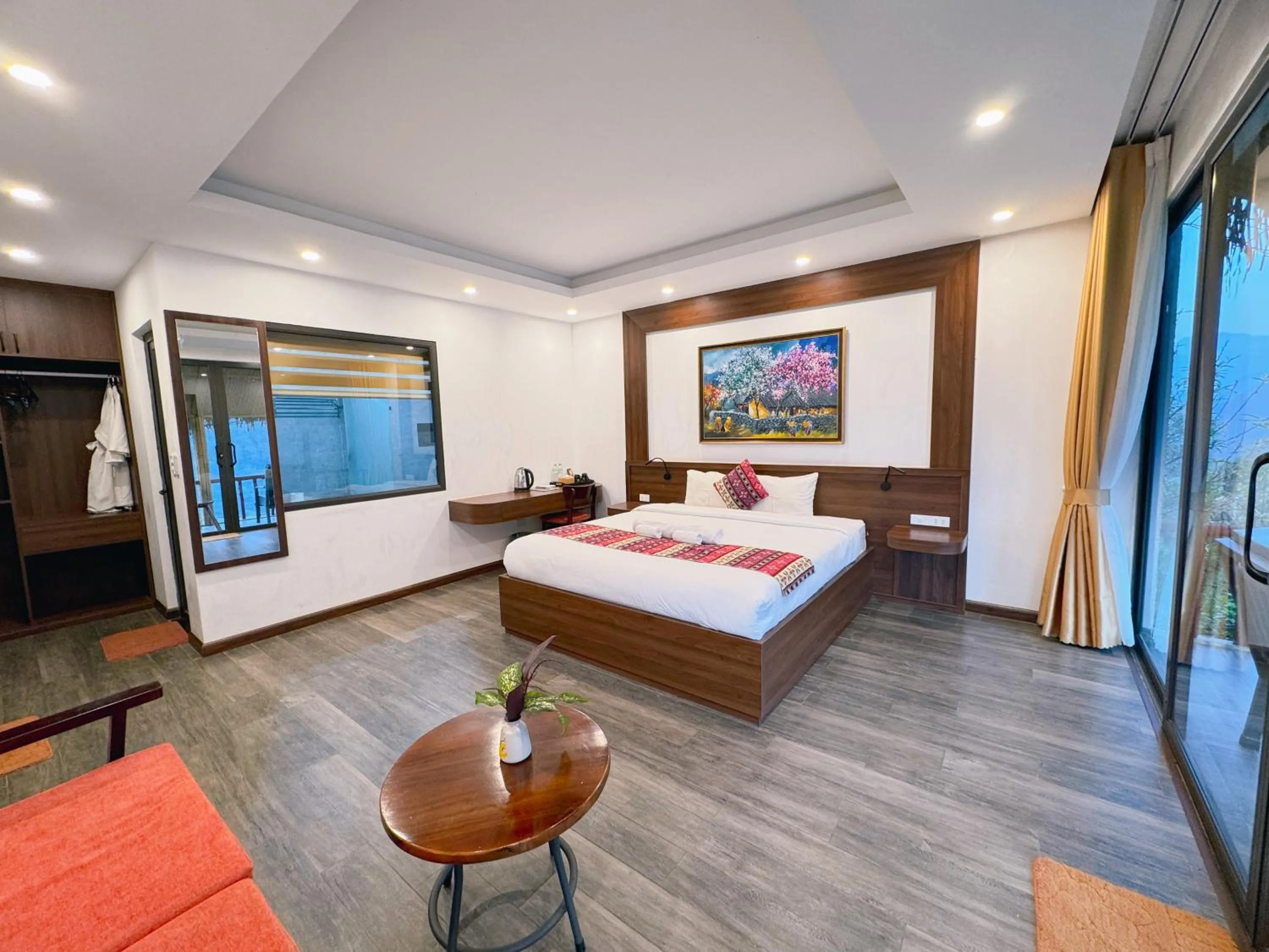 Photo of the whole room, Bed in Sapa Eco Villas & Spa