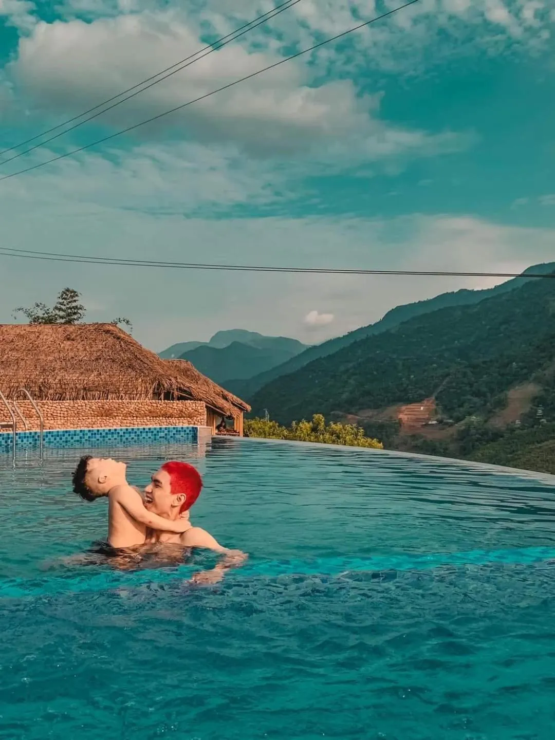 Swimming pool in Sapa Eco Villas & Spa