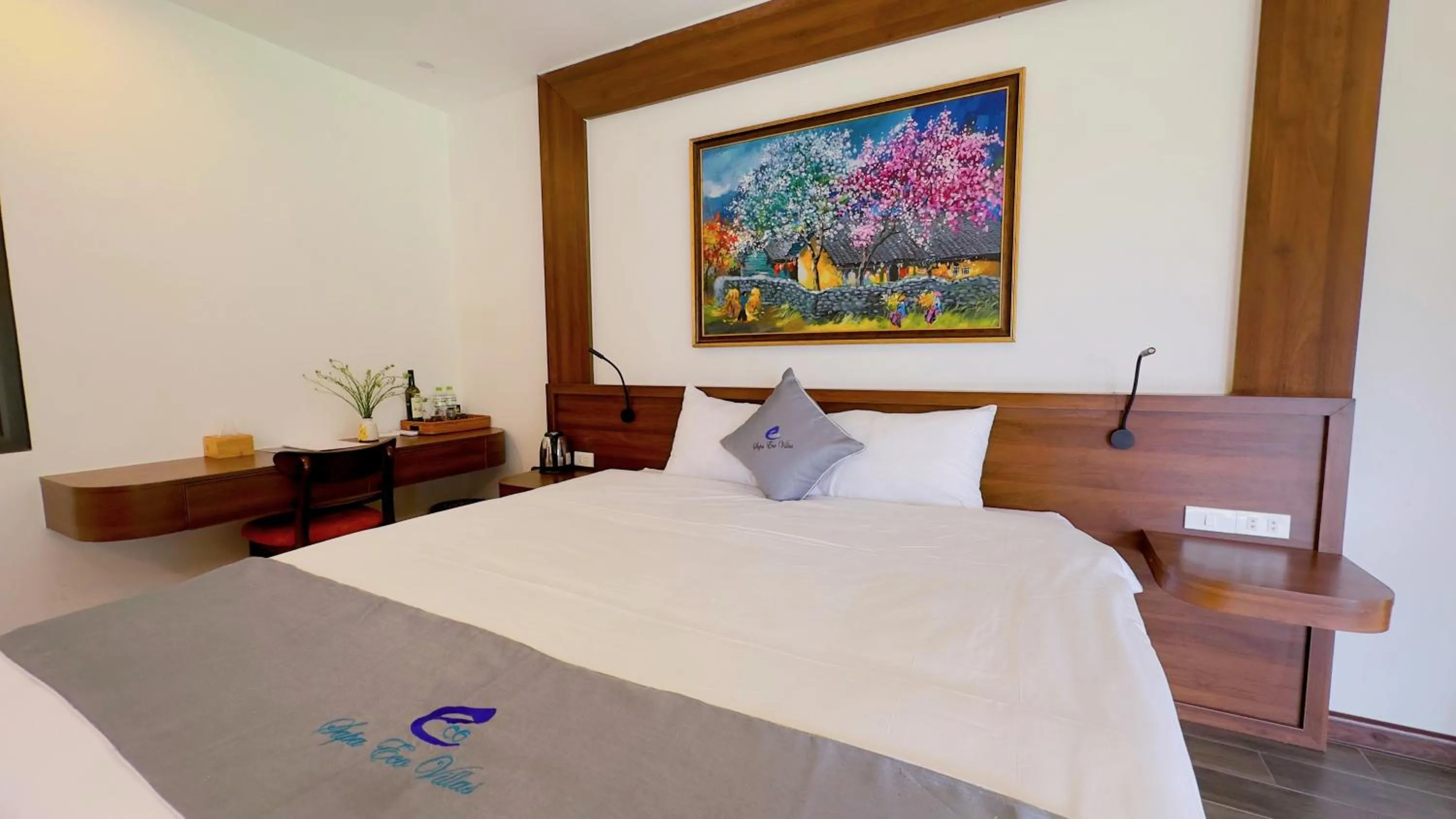 Bedroom, Bed in Sapa Eco Villas & Spa