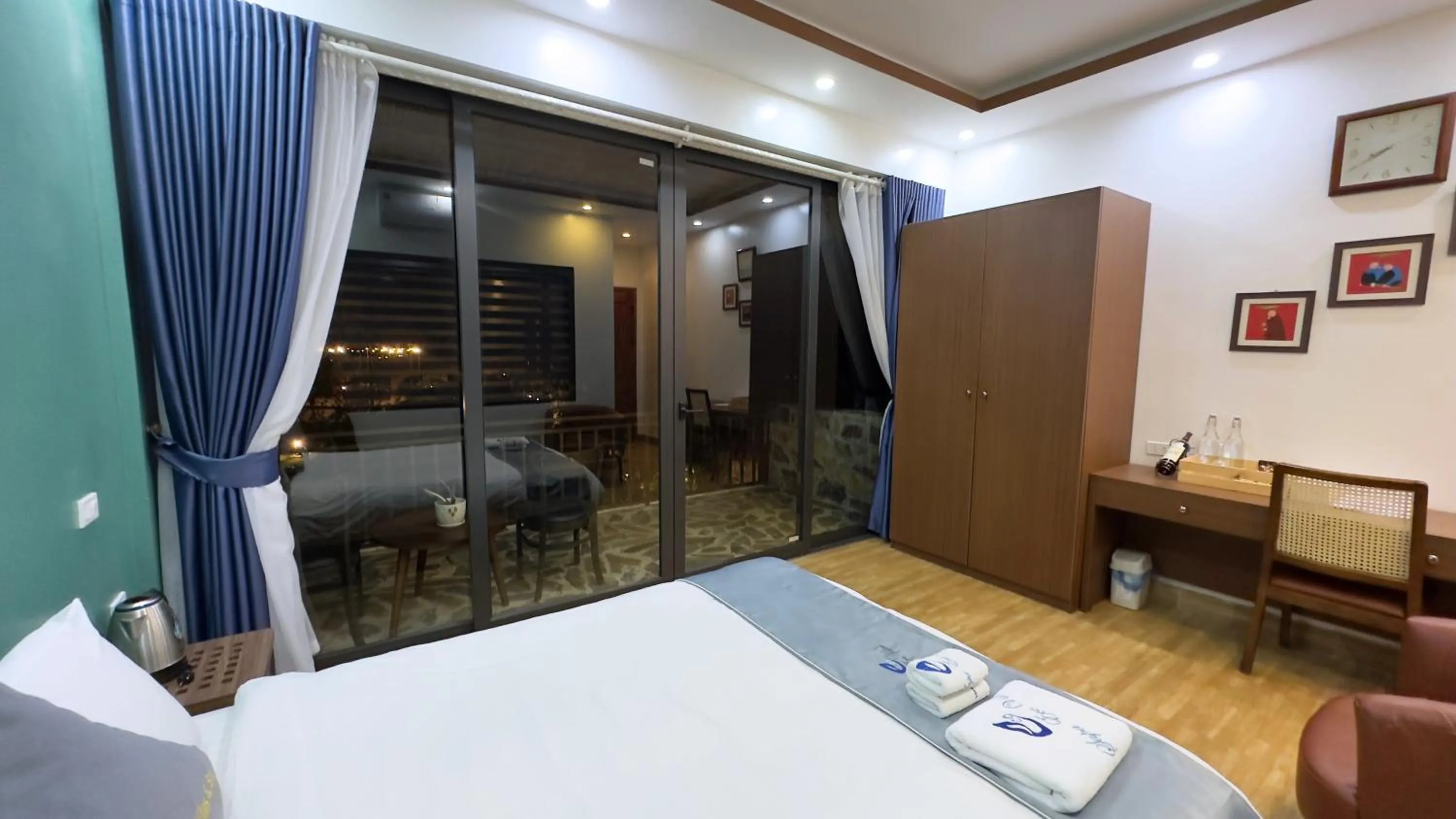 Bed in Sapa Eco Villas & Spa