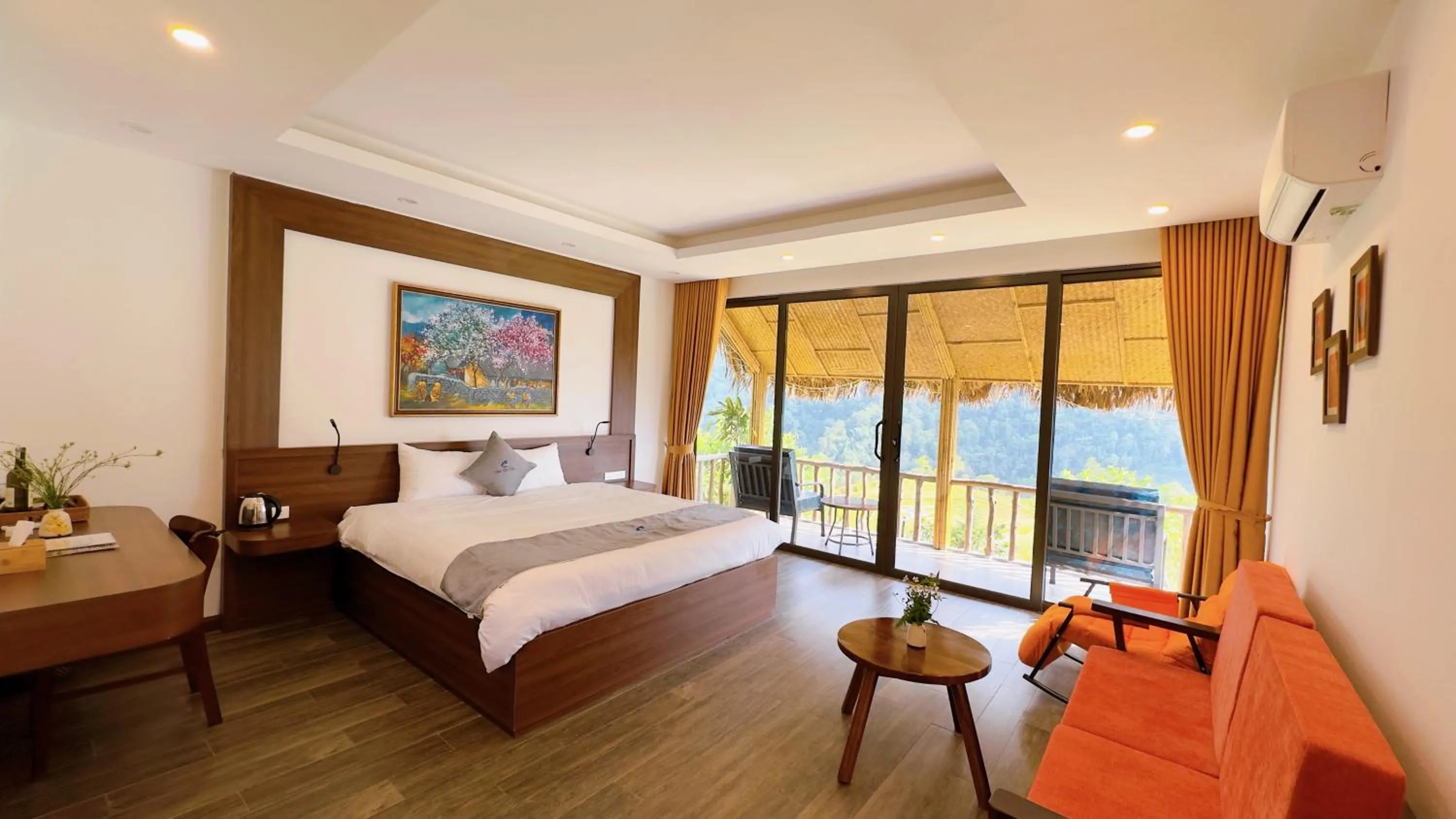 Bedroom, Bed in Sapa Eco Villas & Spa