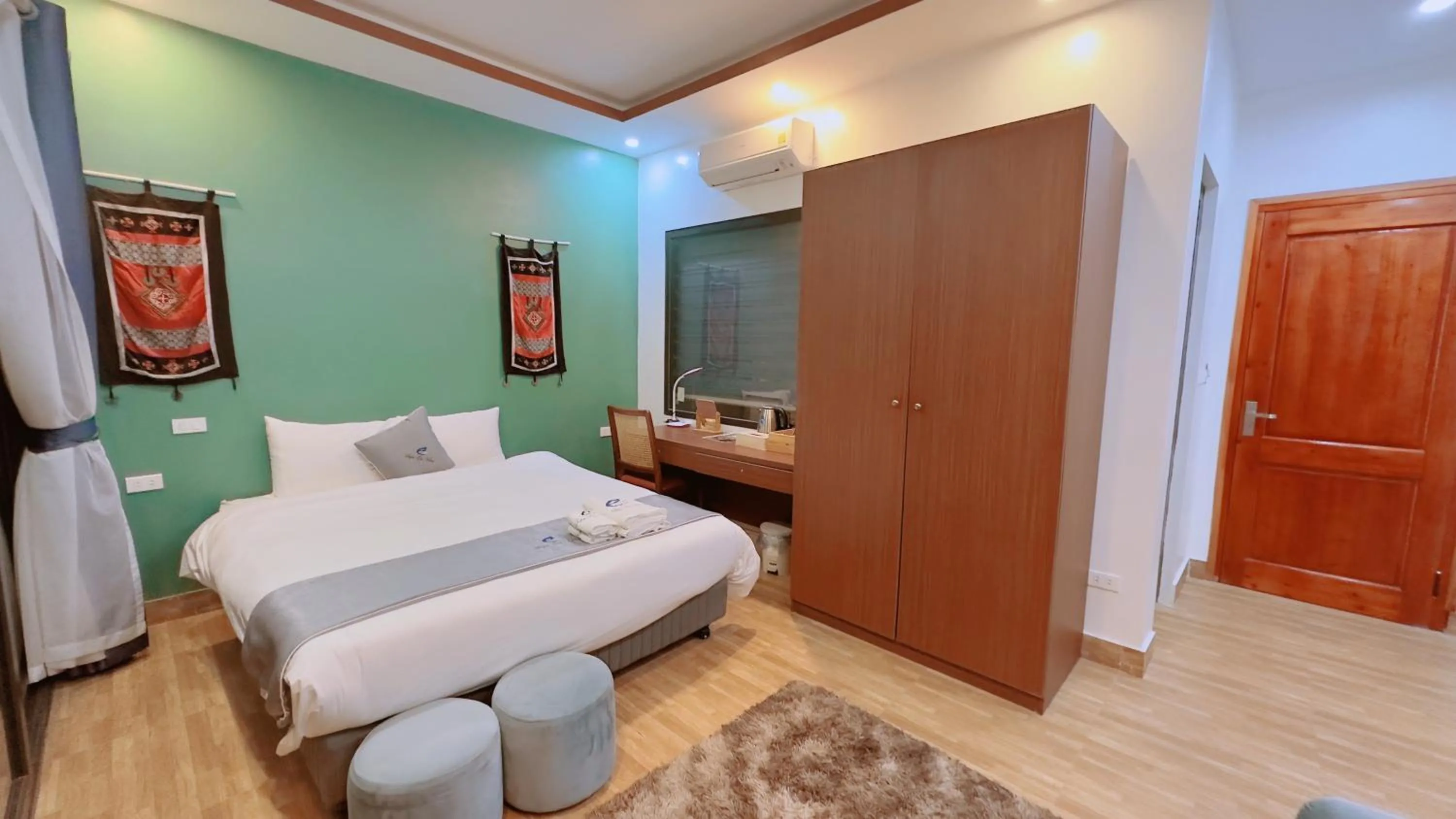 Bedroom, Bed in Sapa Eco Villas & Spa