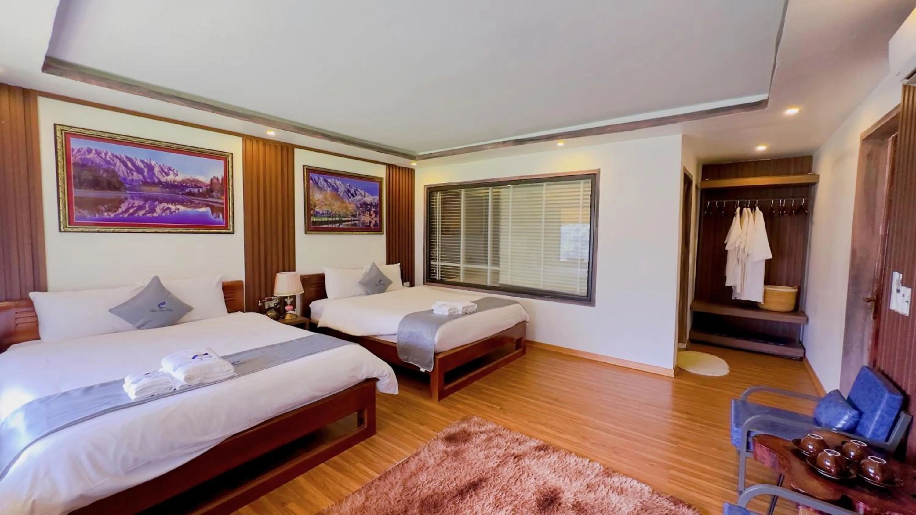 Bedroom, Bed in Sapa Eco Villas & Spa