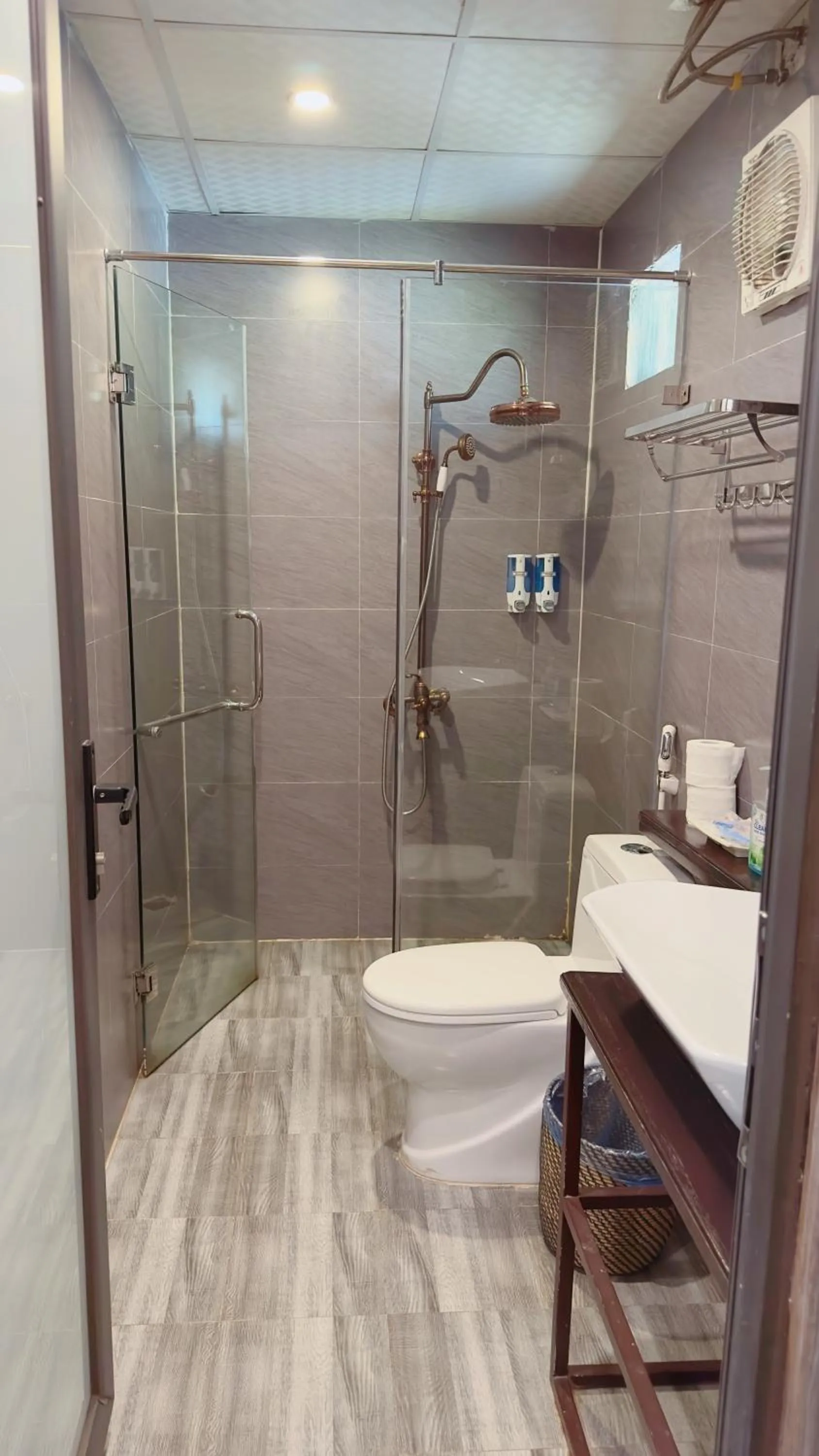 Shower in Sapa Eco Villas & Spa