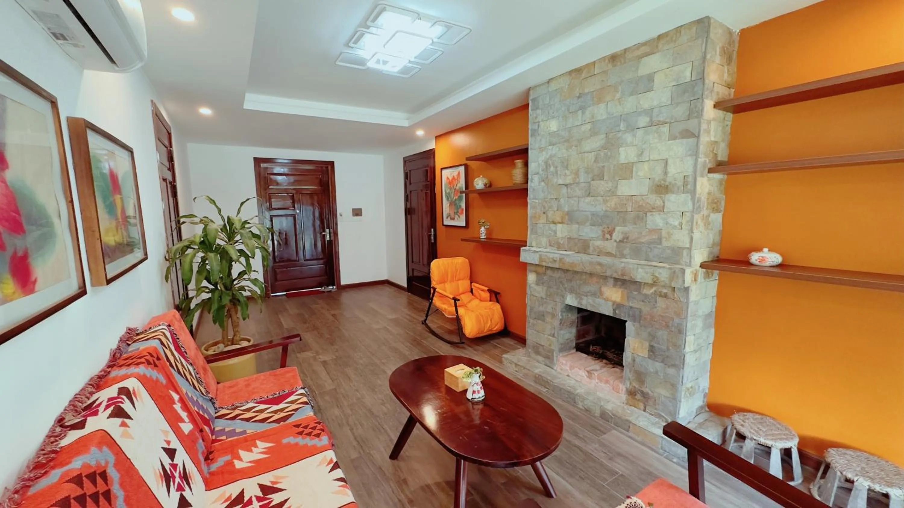 Living room in Sapa Eco Villas & Spa