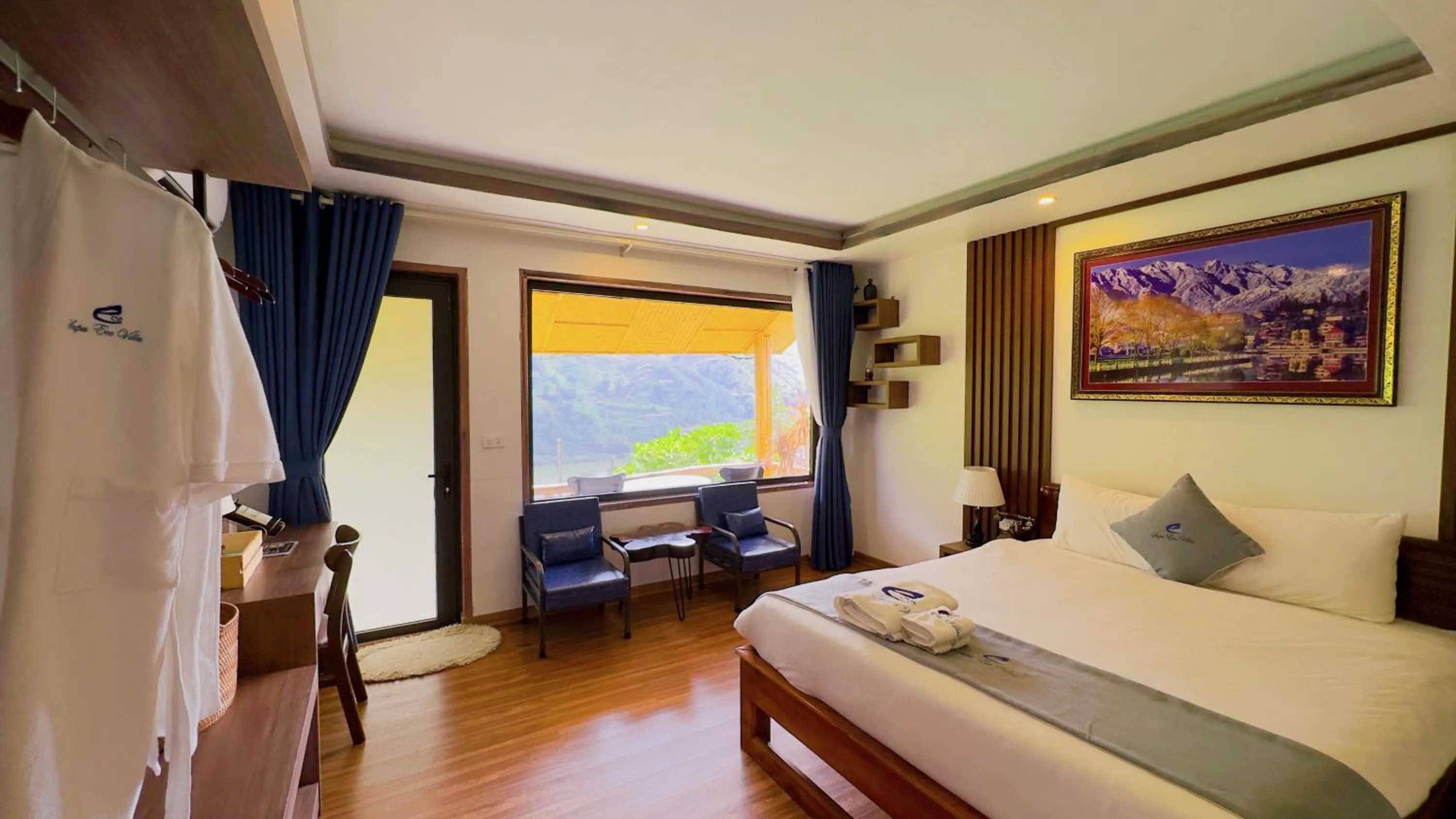 Bedroom, Bed in Sapa Eco Villas & Spa