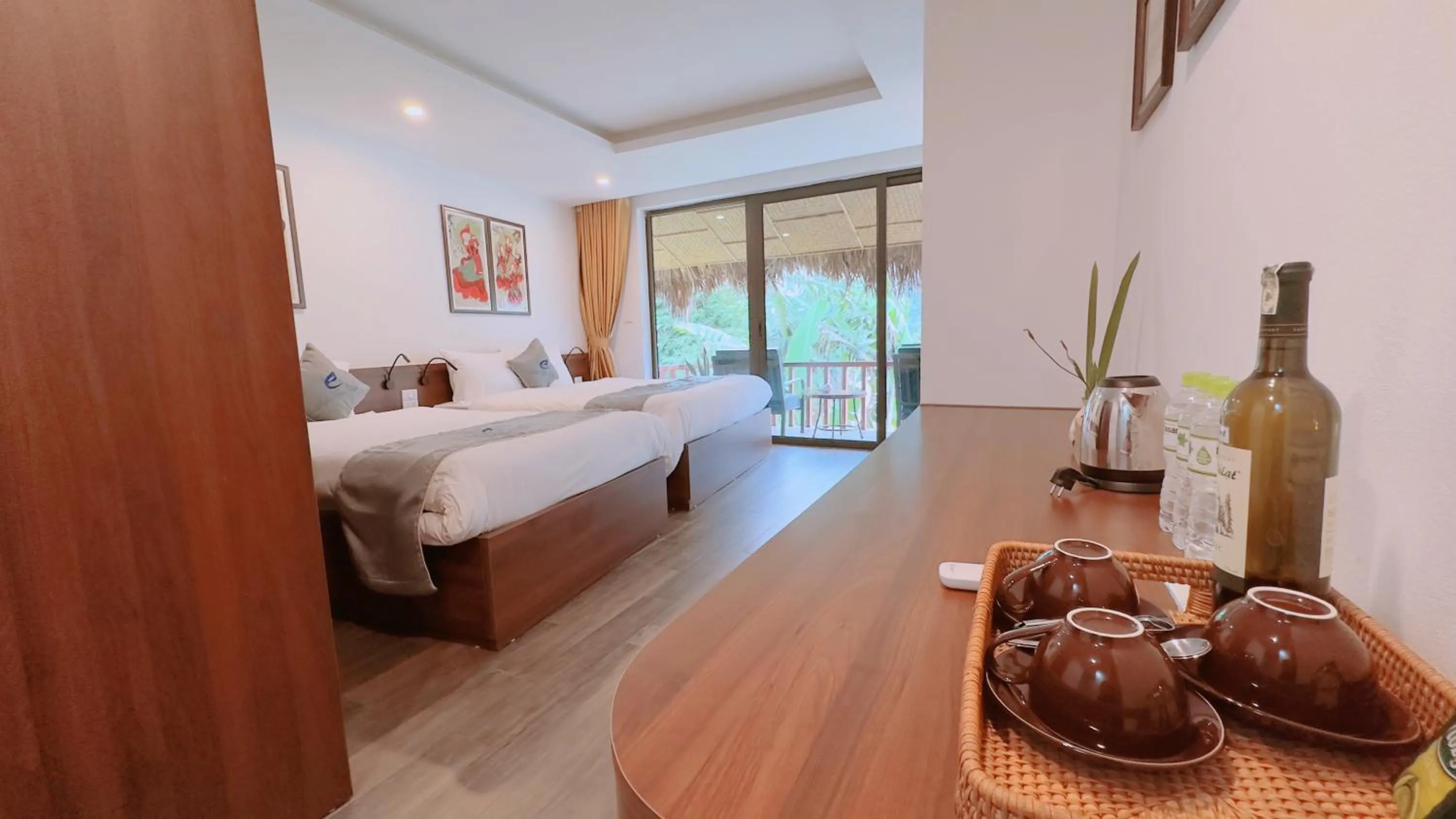 Bedroom, Bed in Sapa Eco Villas & Spa