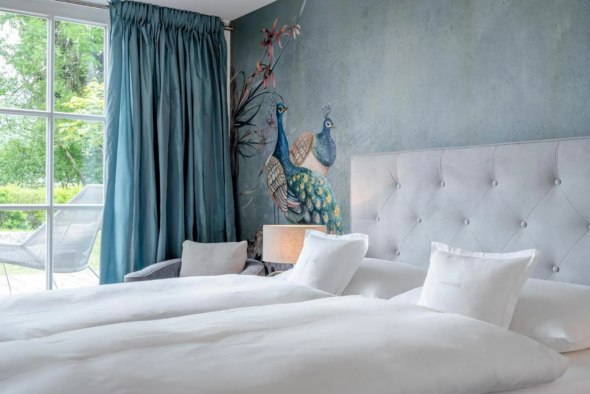 Photo of the whole room, Bed in Boutique Hotel Relais Chalet Wilhelmy