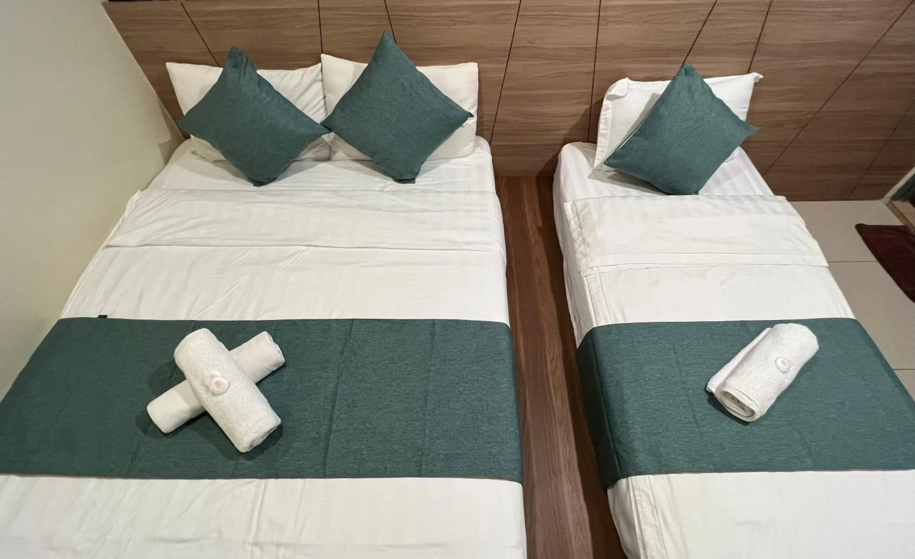 Bed in KUANTAN BESERAH BUDGET HOTEL