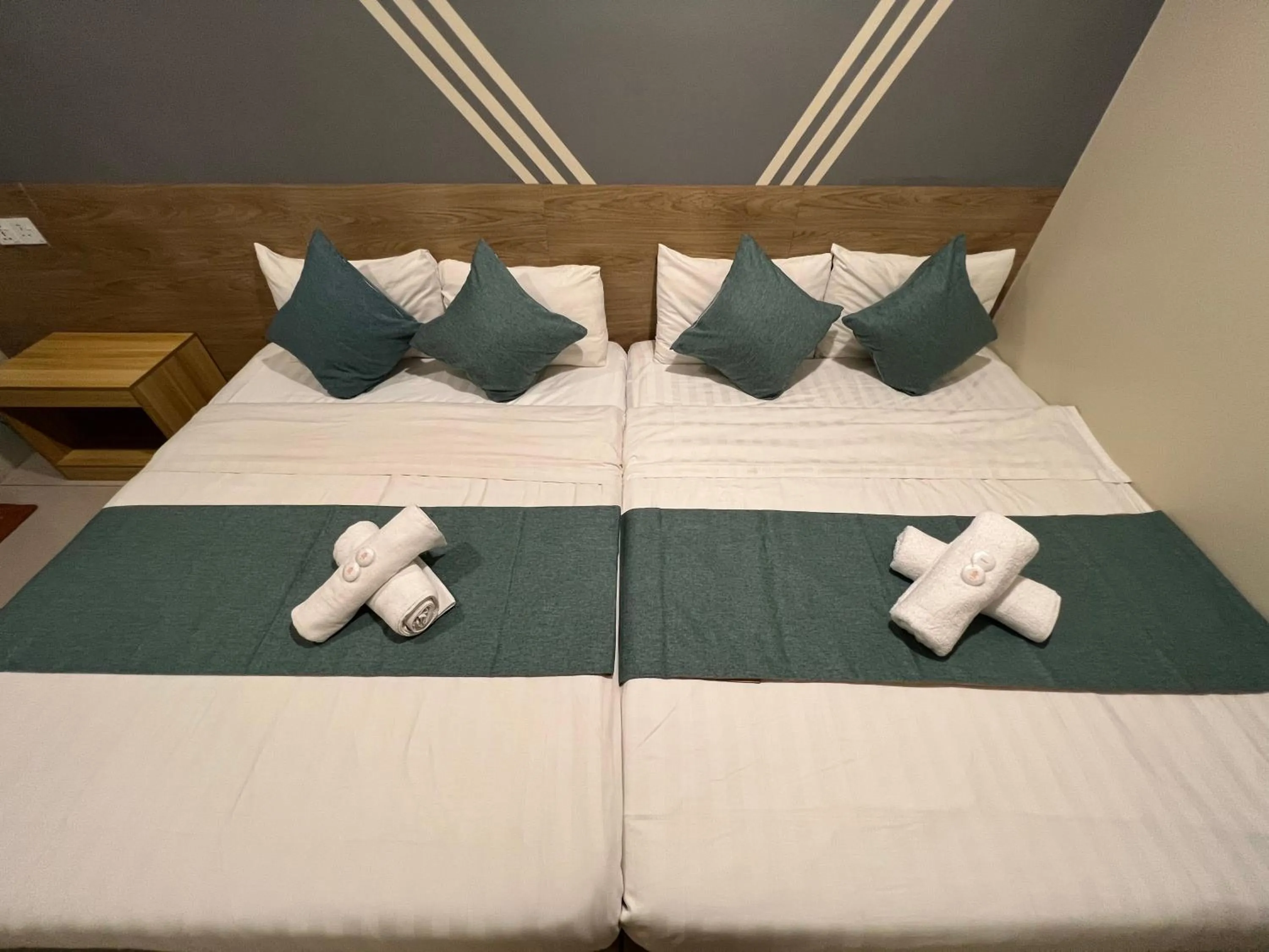 Bed in KUANTAN BESERAH BUDGET HOTEL