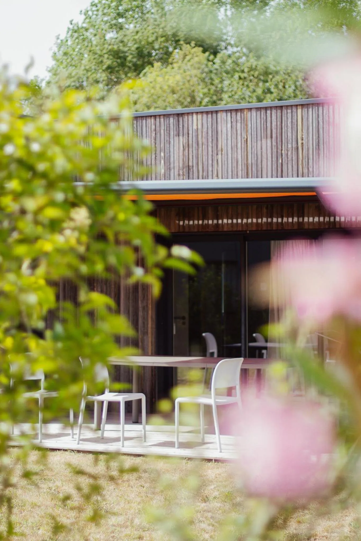 Patio in Côté Océan Resort