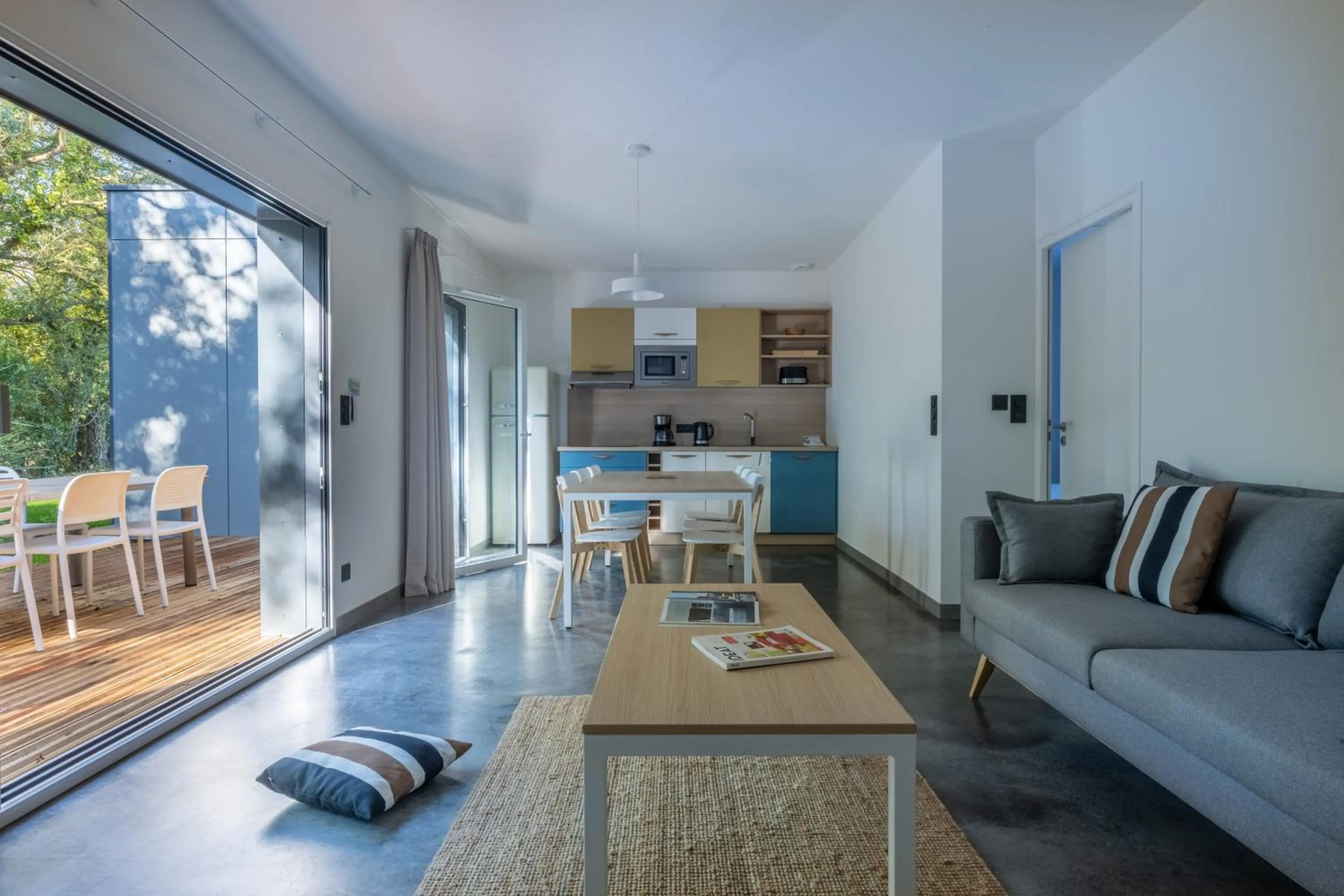 Kitchen or kitchenette in Côté Océan Resort