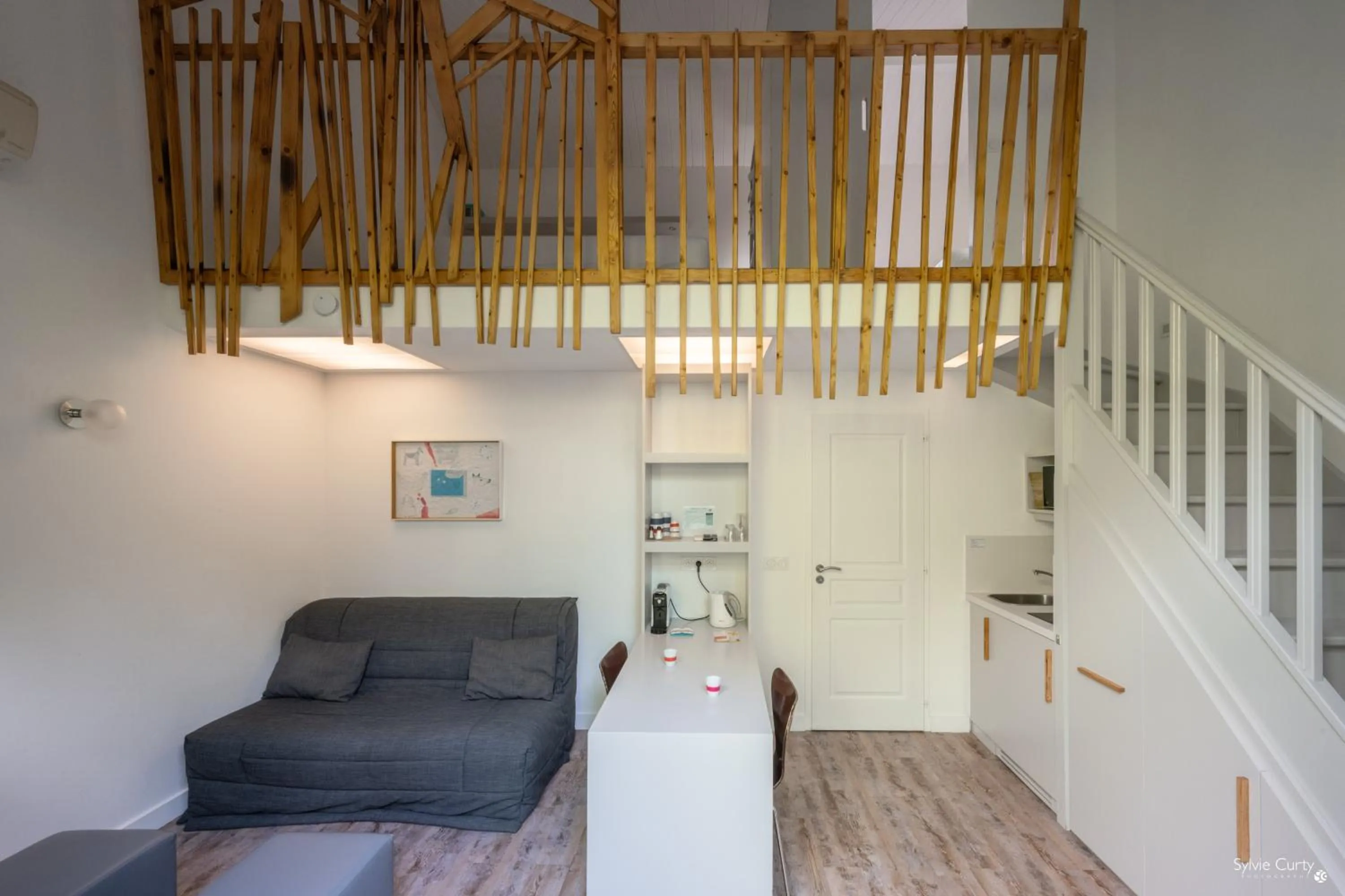 Kitchen or kitchenette in Côté Océan Resort