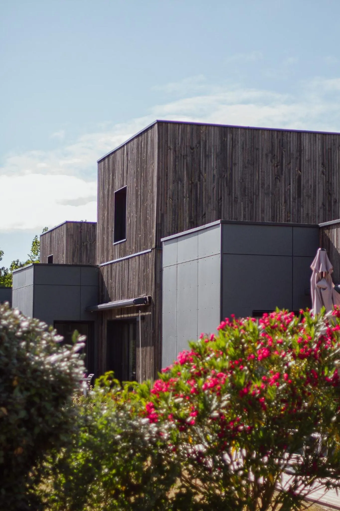 Garden view in Côté Océan Resort