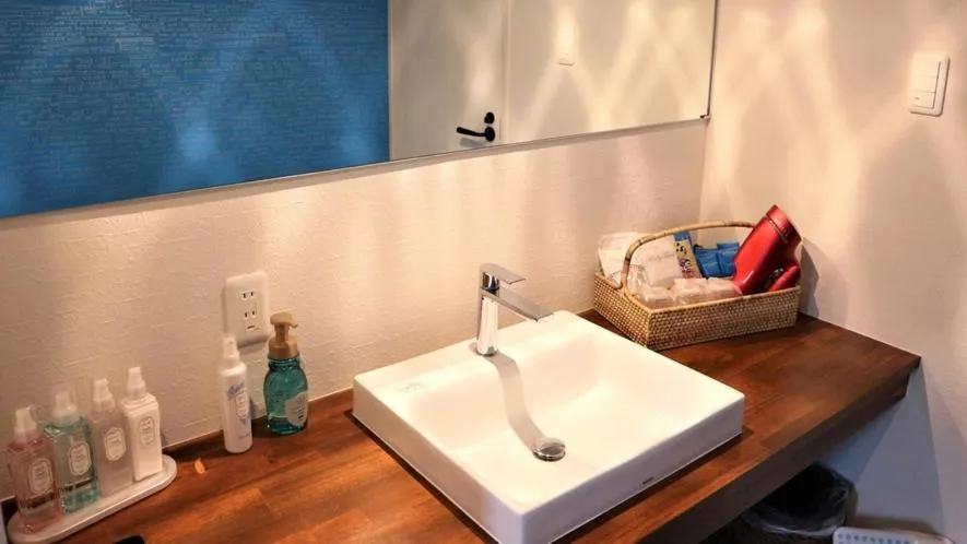 Bathroom in Little Mermaid Hotel Ishigakijima