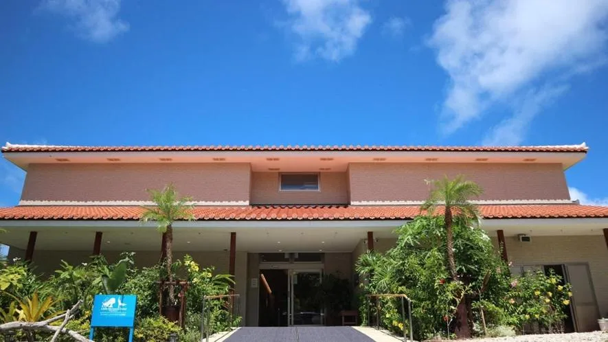 Facade/entrance in Little Mermaid Hotel Ishigakijima
