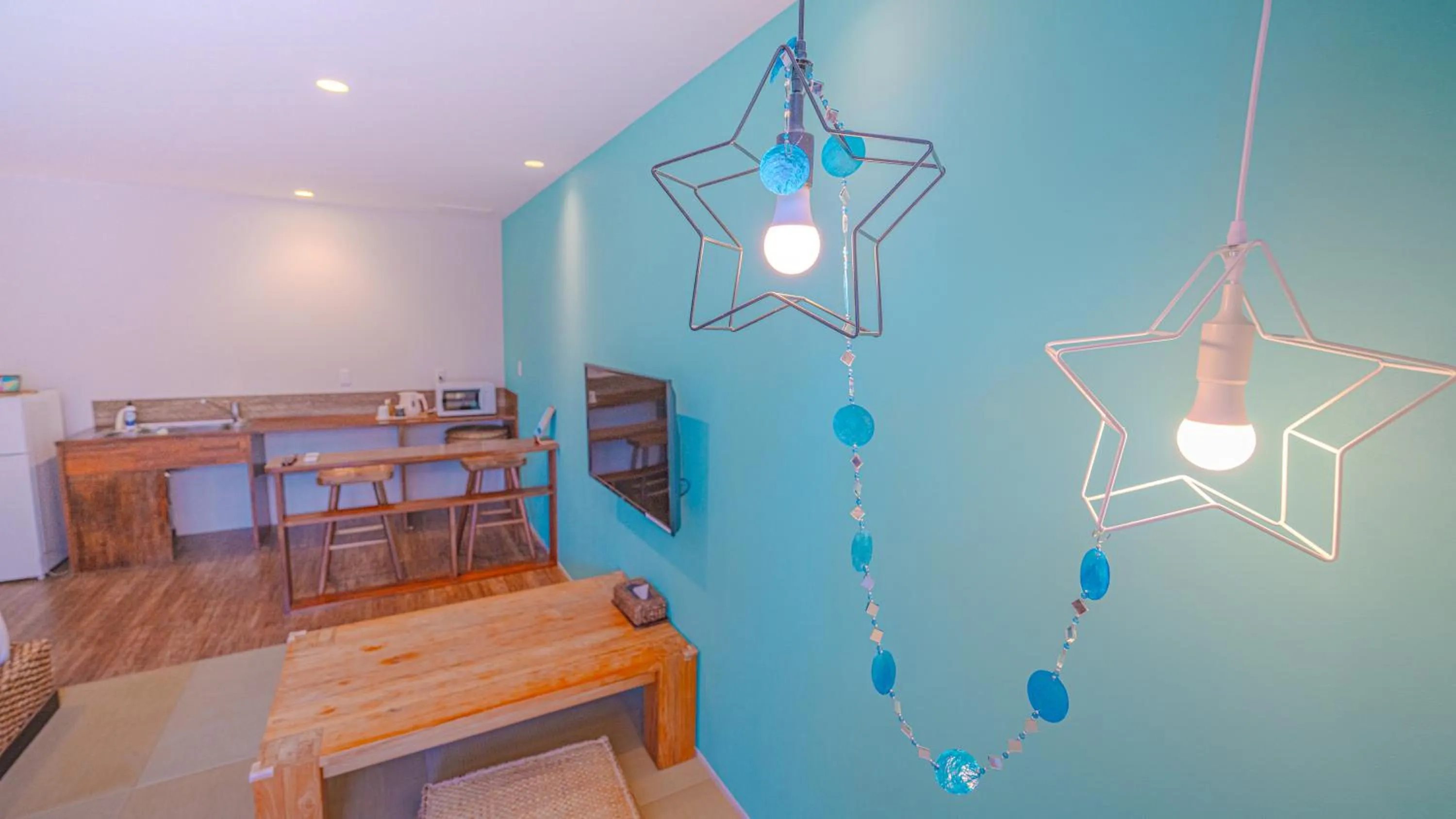 Photo of the whole room in Little Mermaid Hotel Ishigakijima