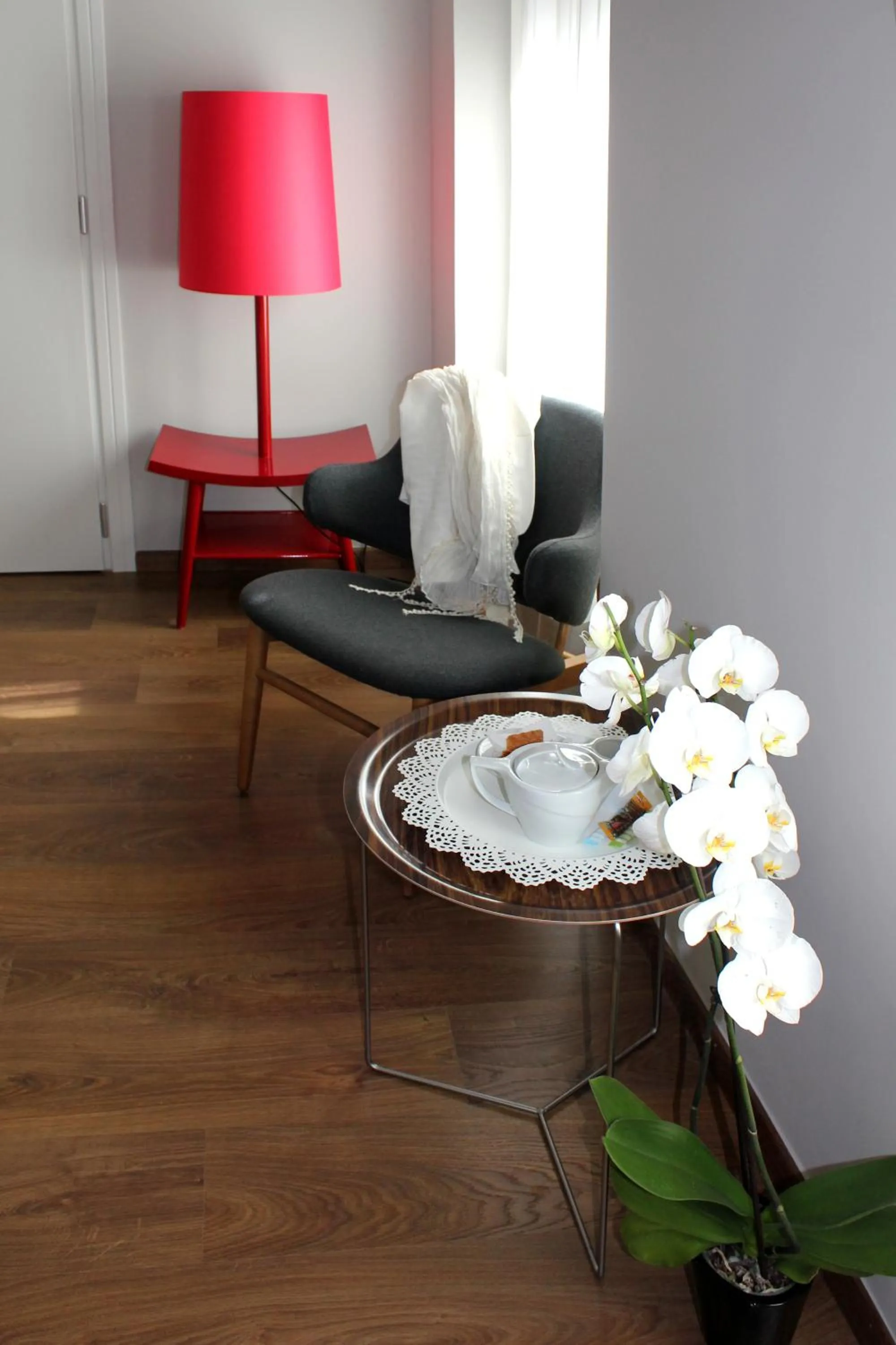 Seating area in Hotel Metropolis