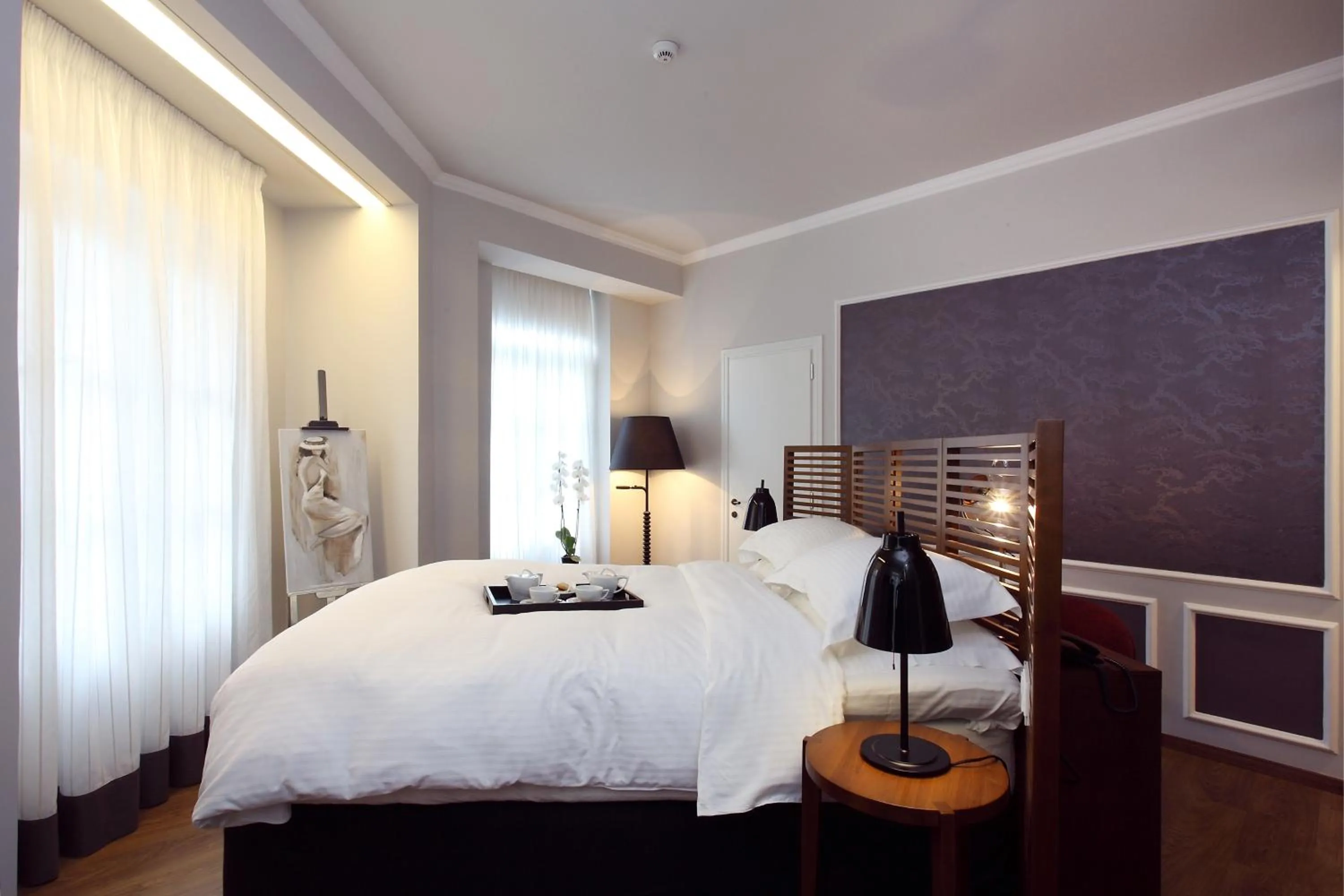 Bed in Hotel Metropolis