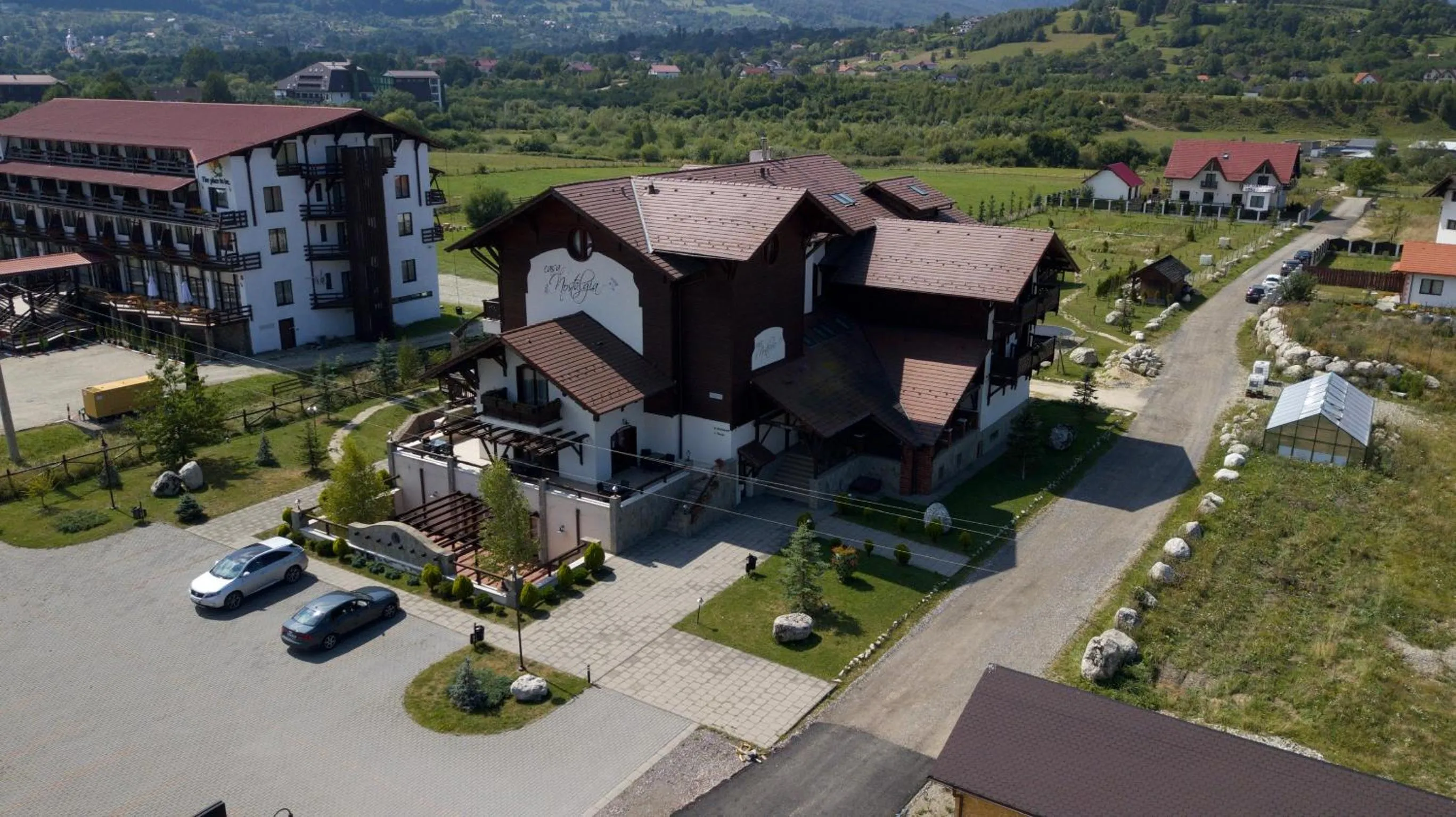 Property building in Pensiunea Casa Nostalgia