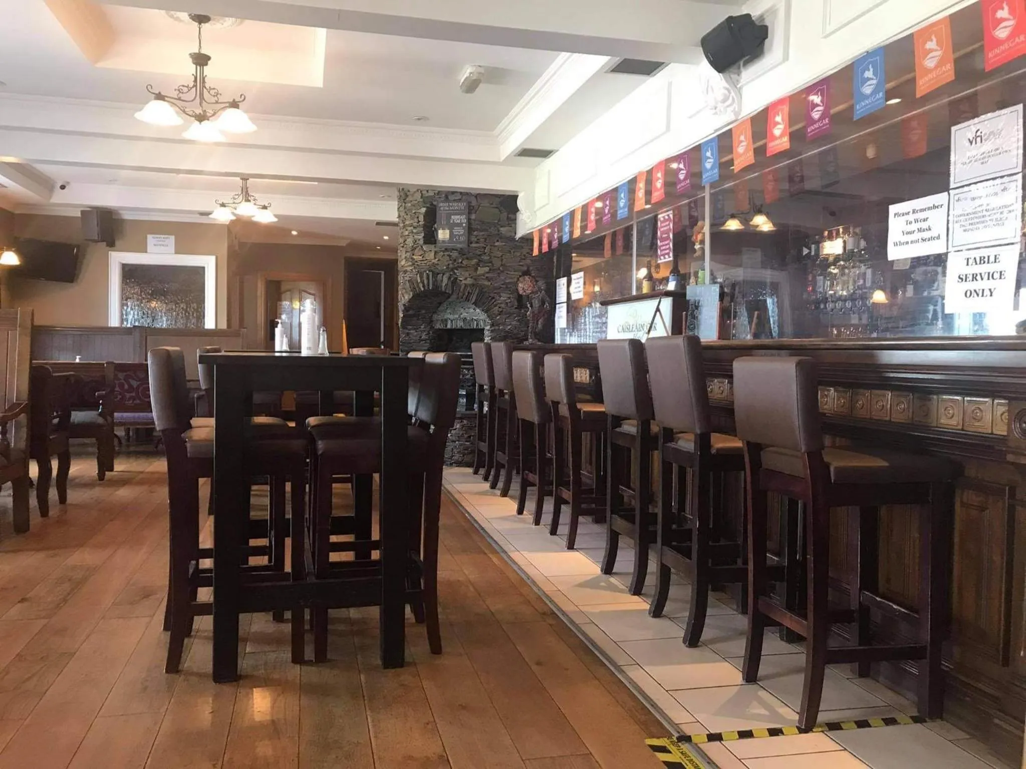 Restaurant/places to eat in Caisleain Oir Hotel