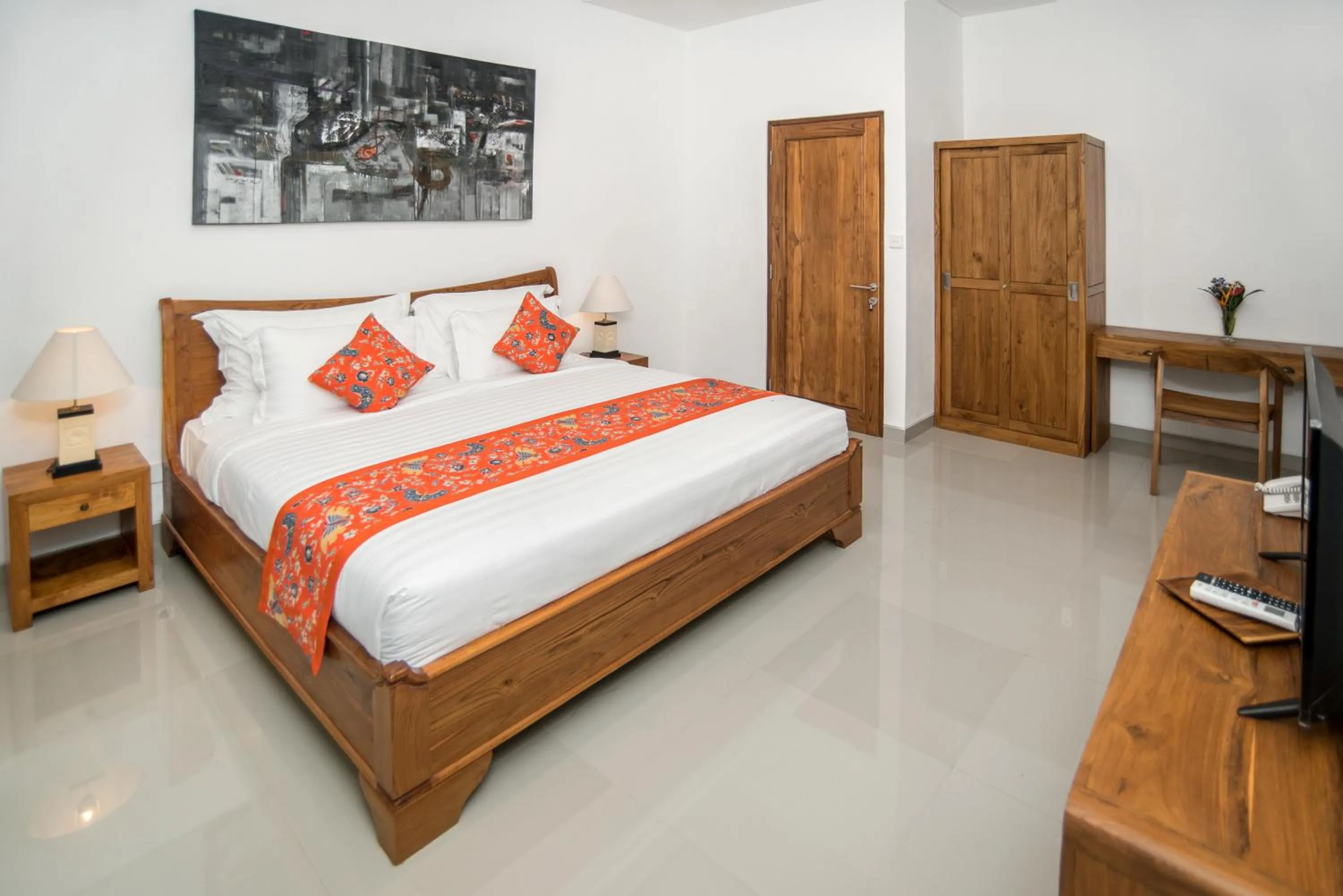 Bed in Sandi Agung Villa Bidadari