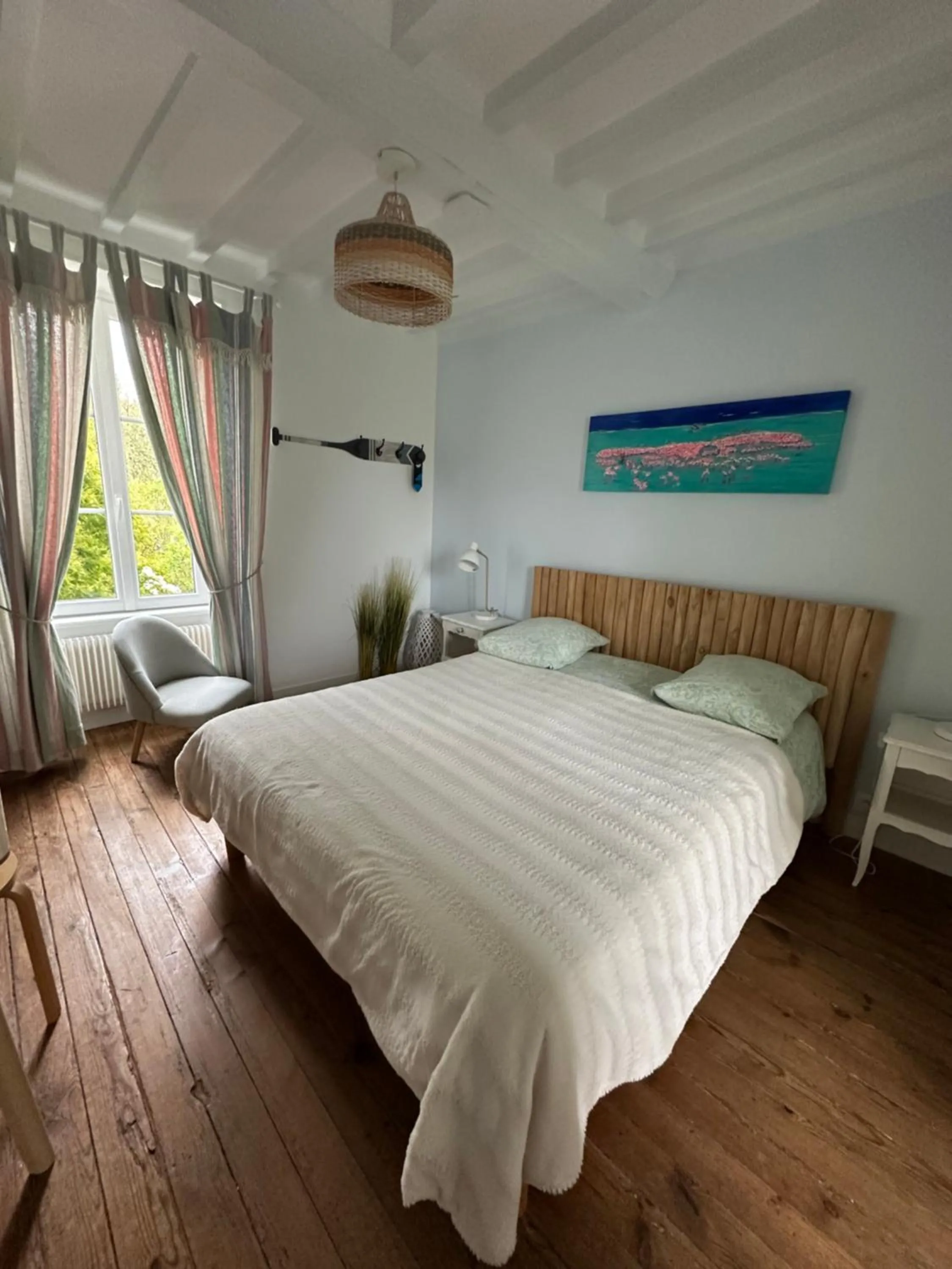 Bed in Chambres d'Hôtes Le Clos Tassin