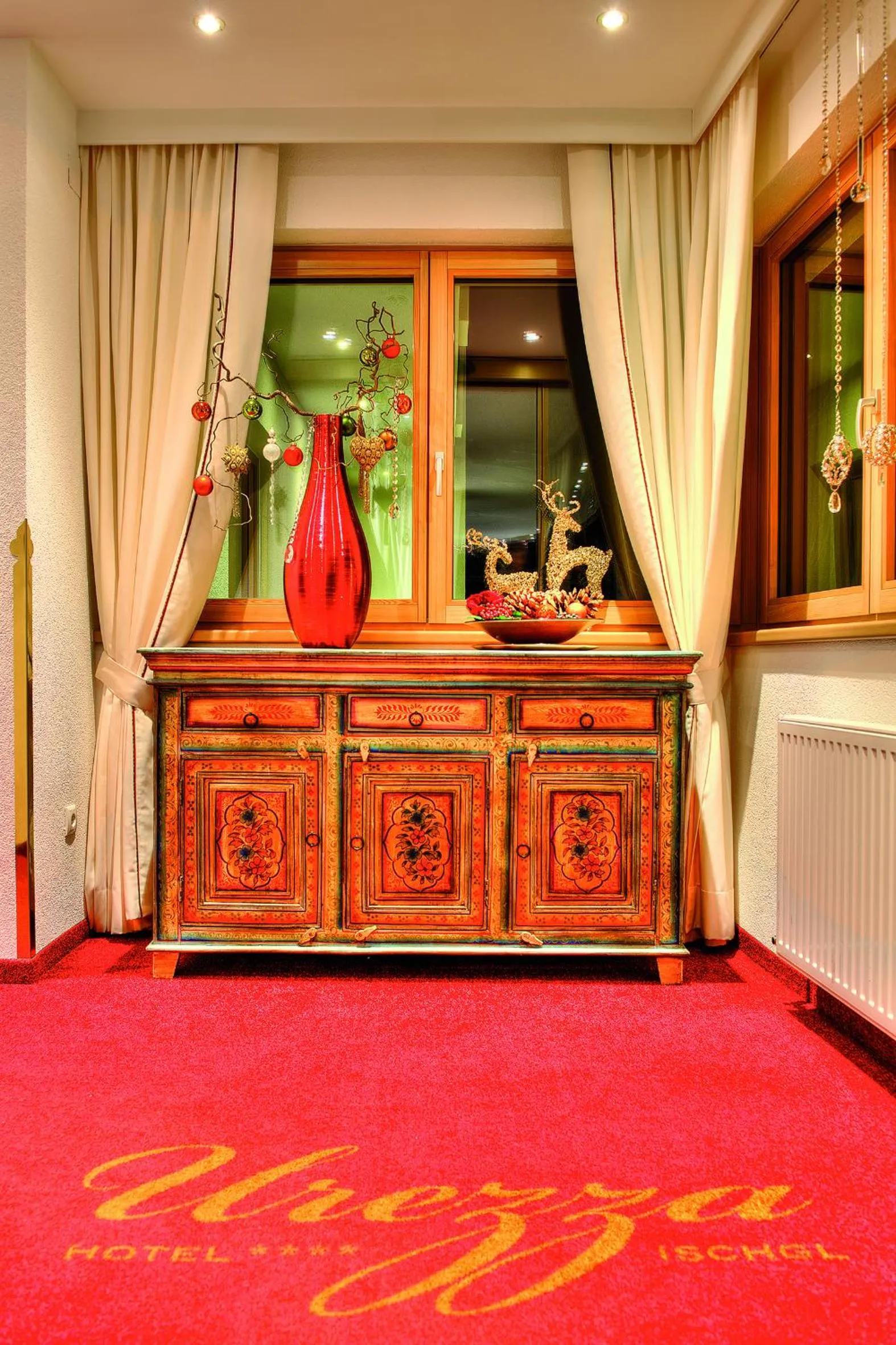 Decorative detail in Hotel Garni Urezza