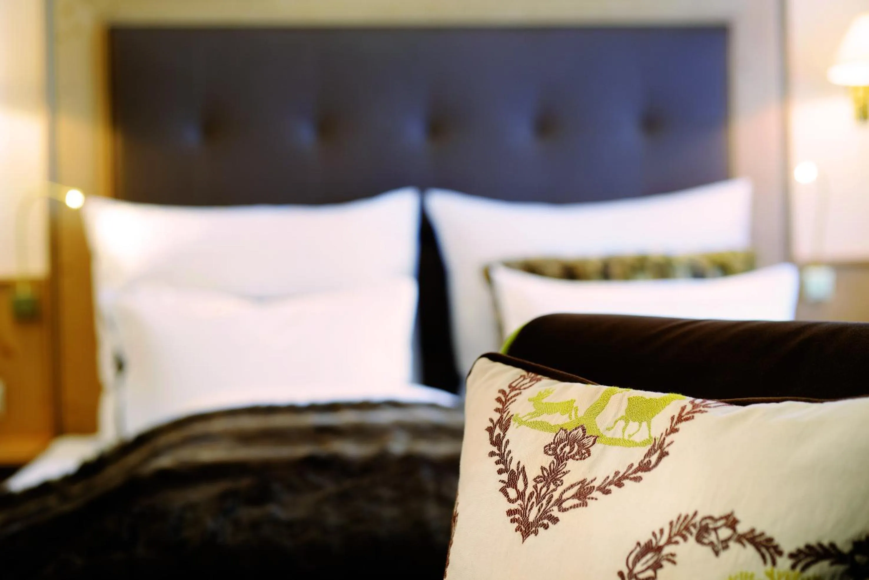 Bedroom, Bed in Hotel Garni Urezza