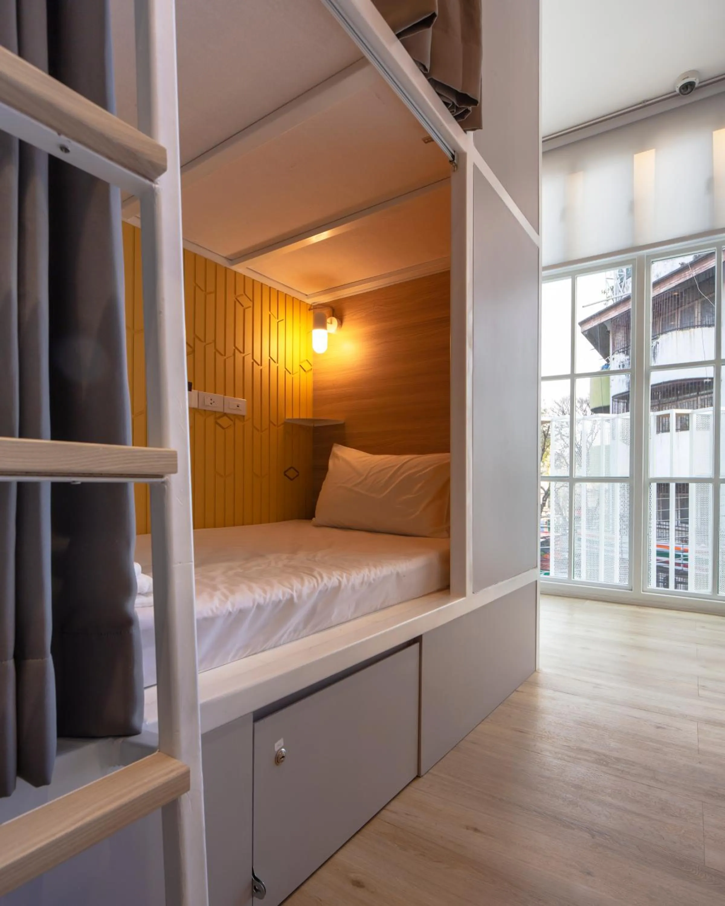 Bed in Boxpackers Hostel Phranakorn