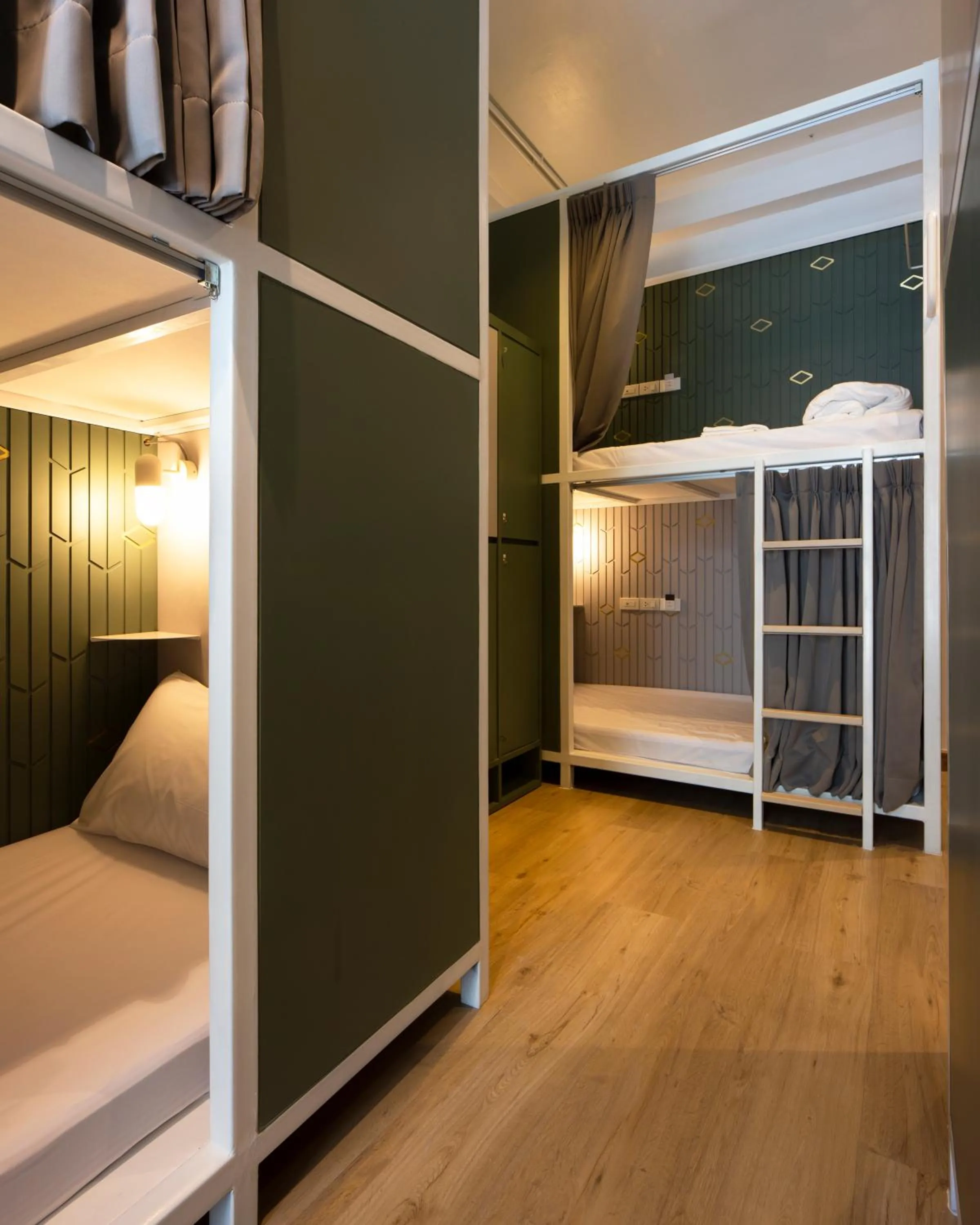 Bed in Boxpackers Hostel Phranakorn