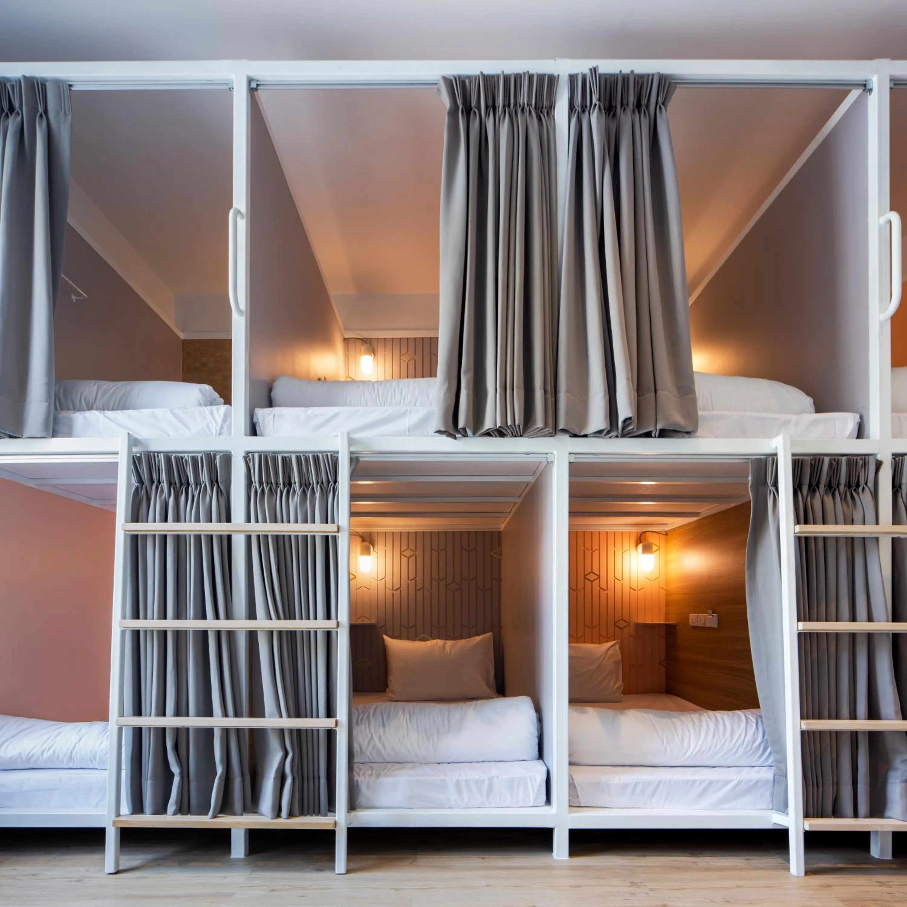 Bed in Boxpackers Hostel Phranakorn