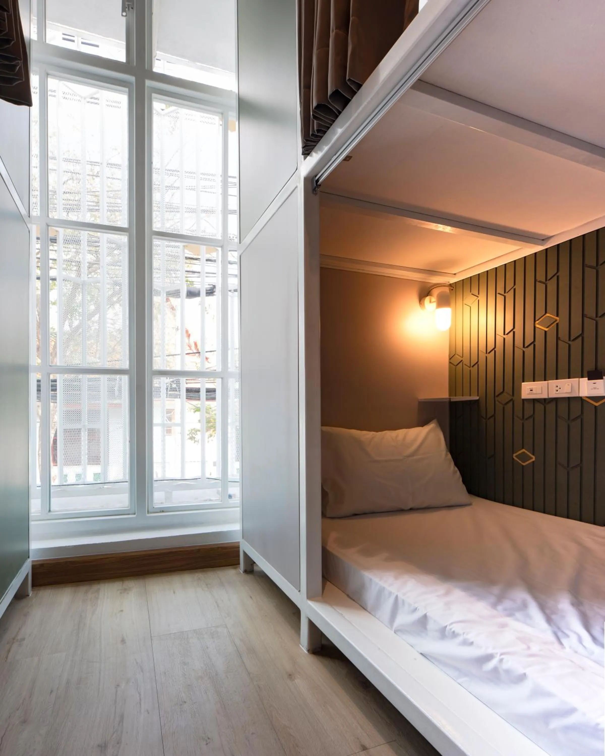 Bed in Boxpackers Hostel Phranakorn