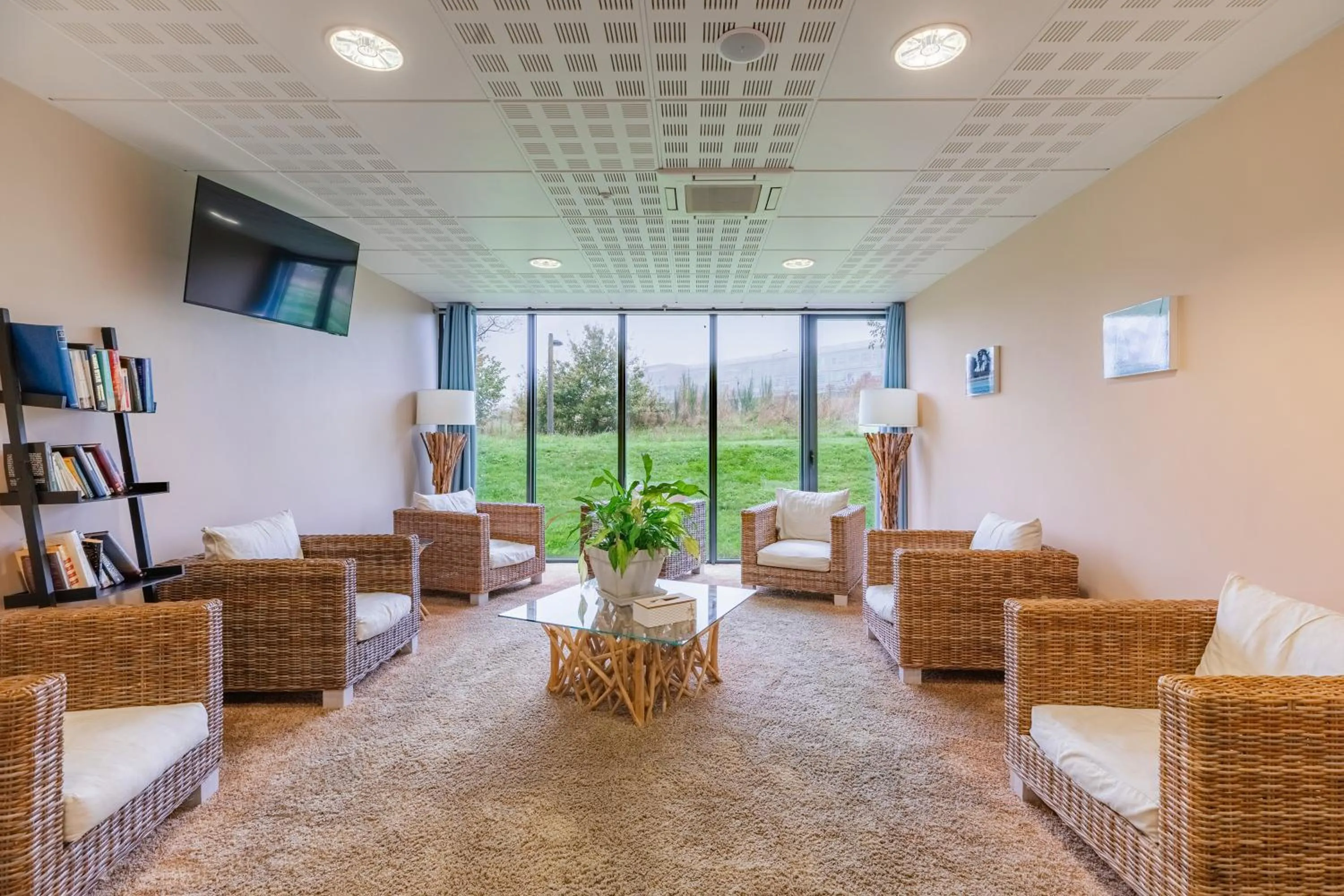 Lobby or reception in Appart’City Confort Vannes