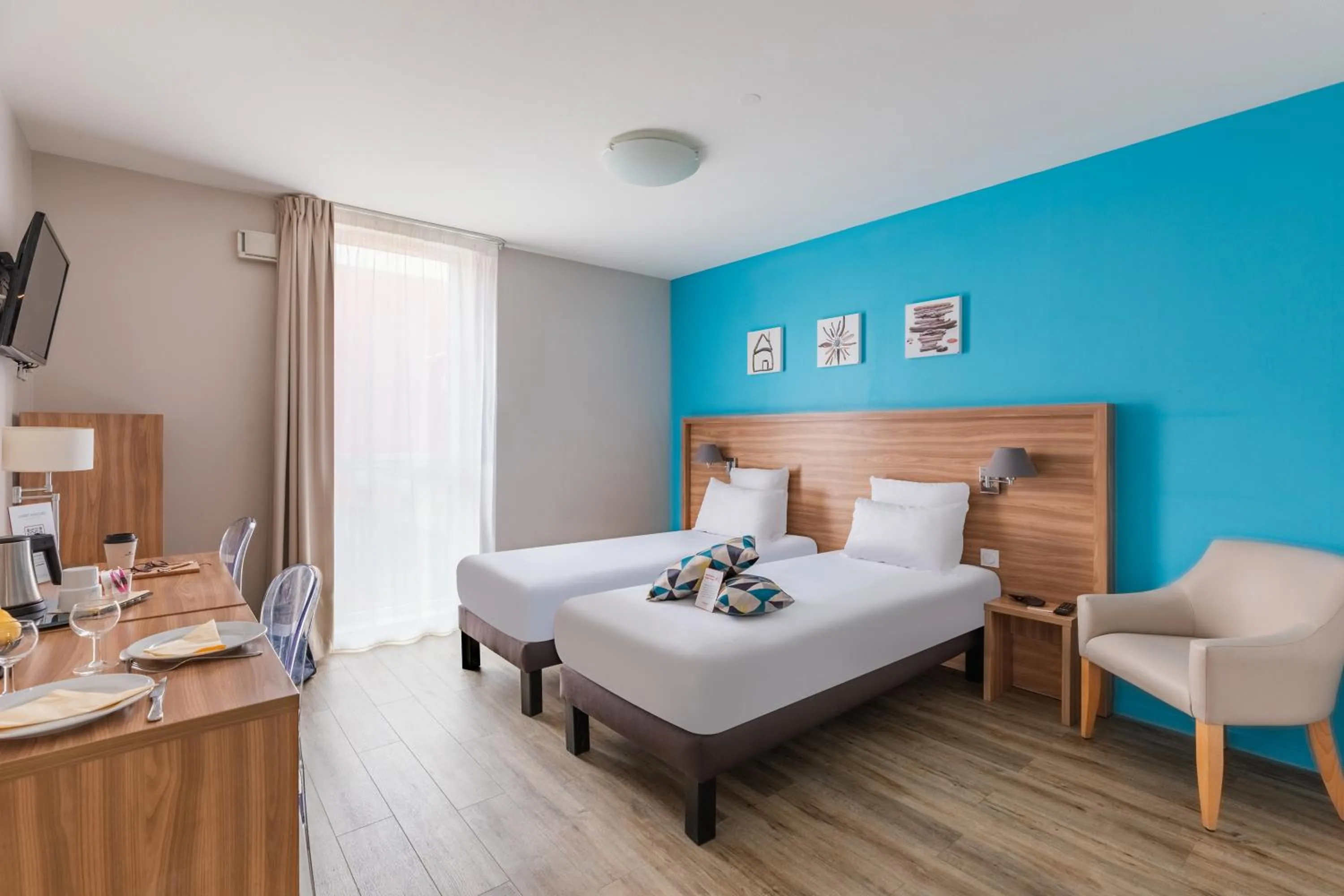 Bed in Appart’City Confort Vannes