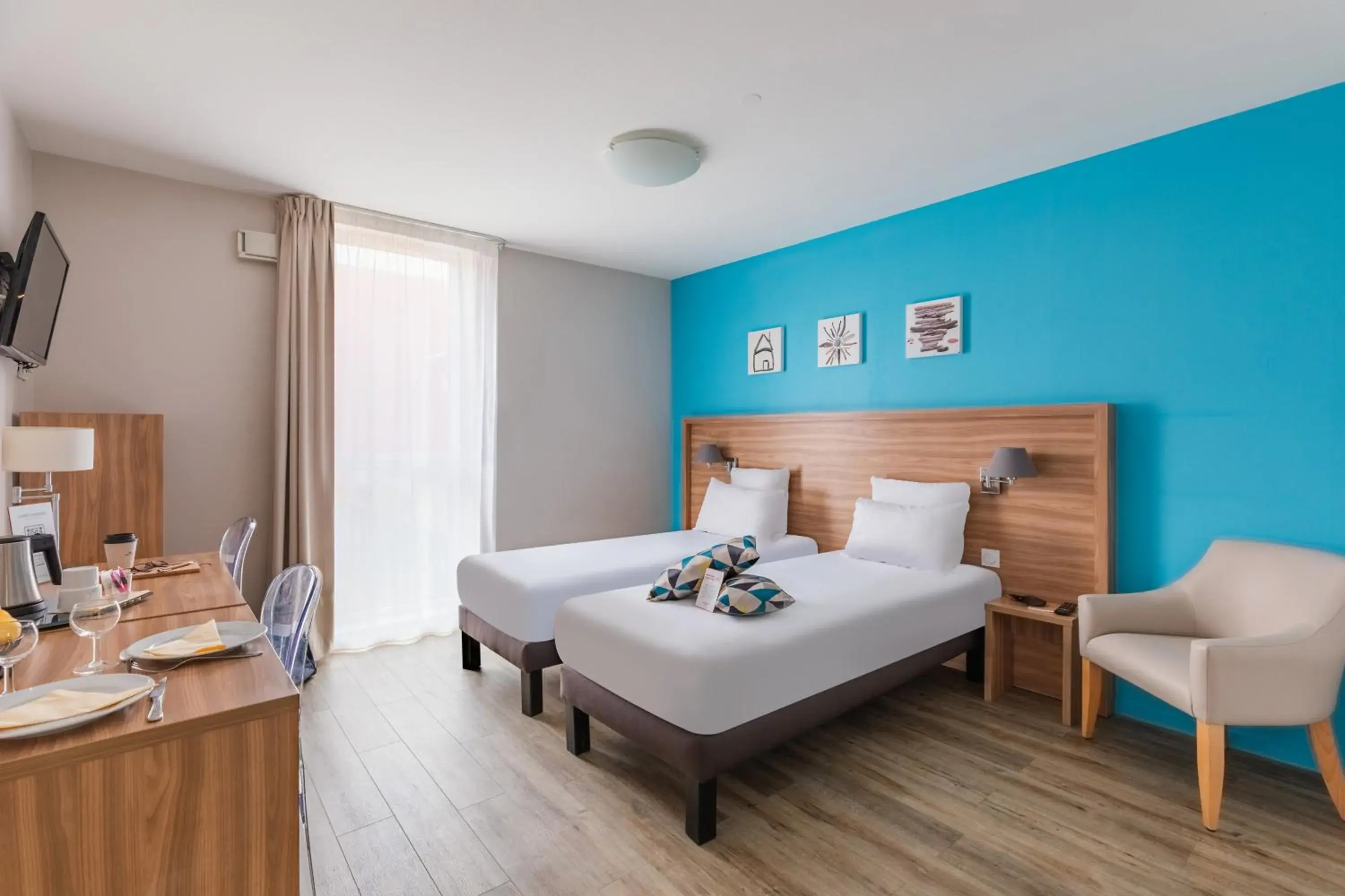 Twin Studio in Appart’City Confort Vannes Twin Studio in Appart’City Confort Vannes