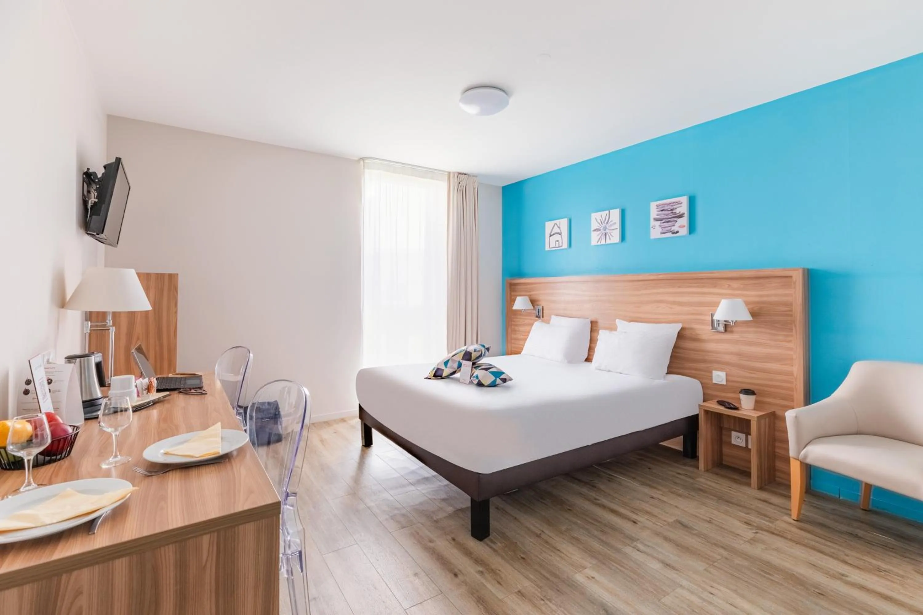 Bed in Appart’City Confort Vannes