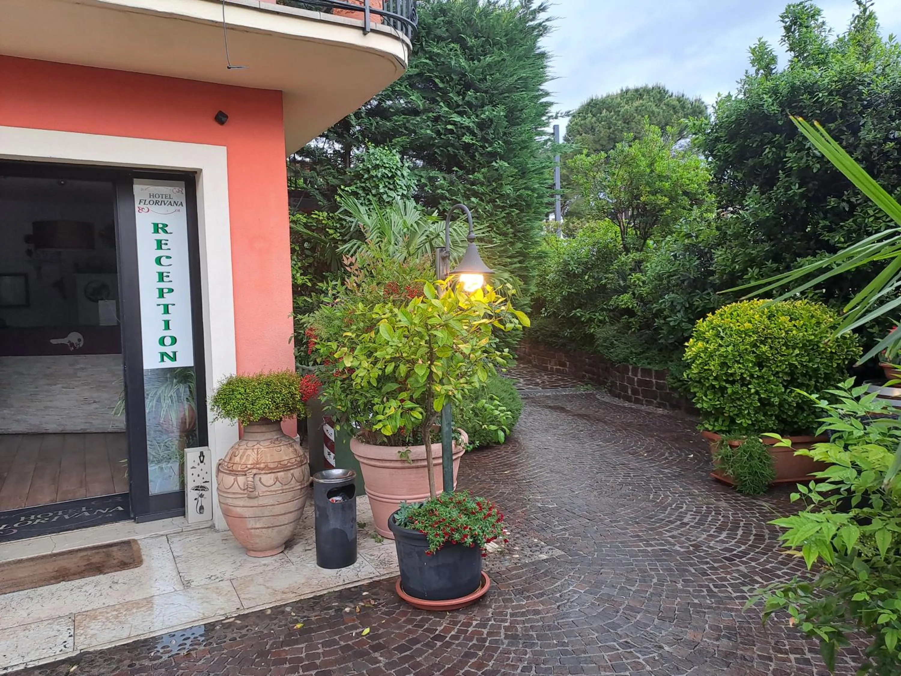 Garden view in Florivana Boutique Hotel