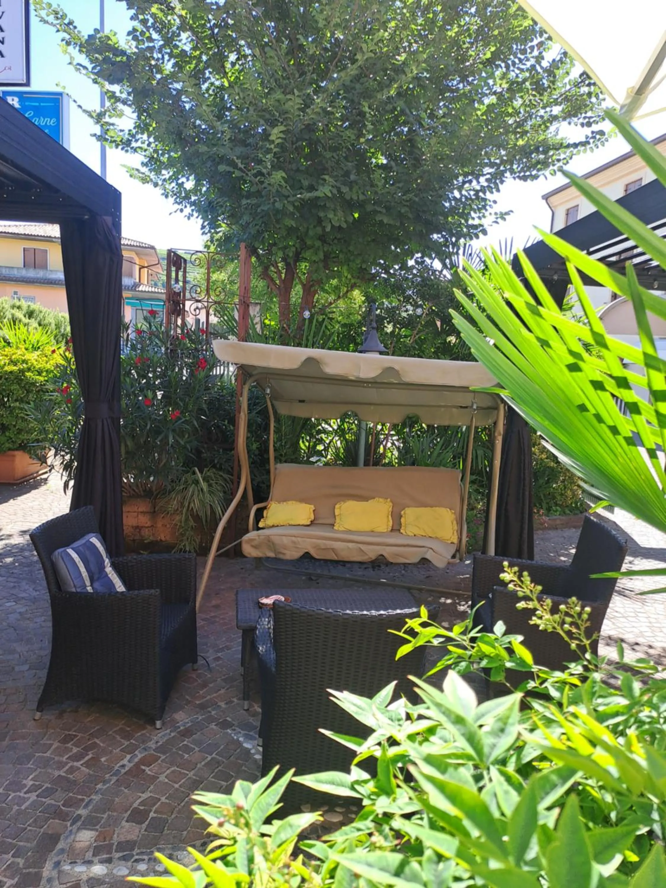 Garden view in Florivana Boutique Hotel