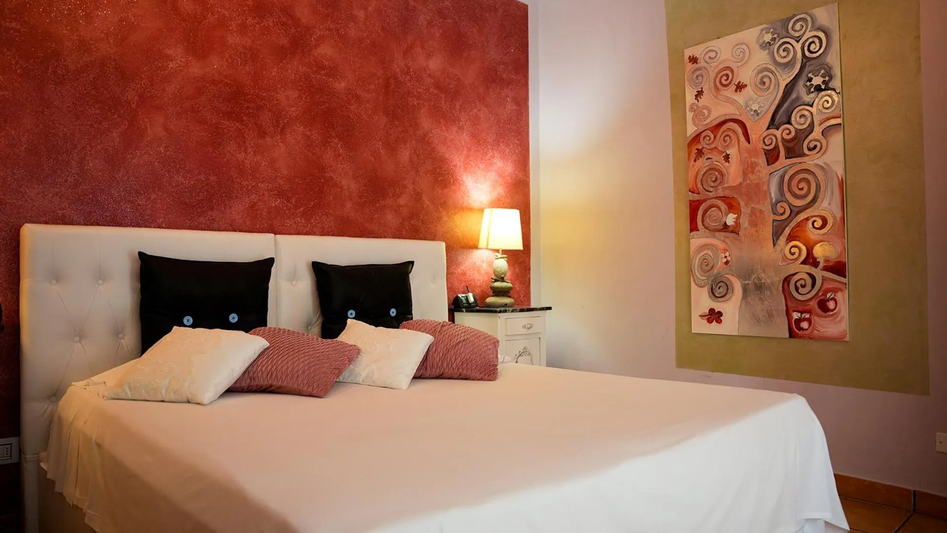 Bed in Florivana Boutique Hotel