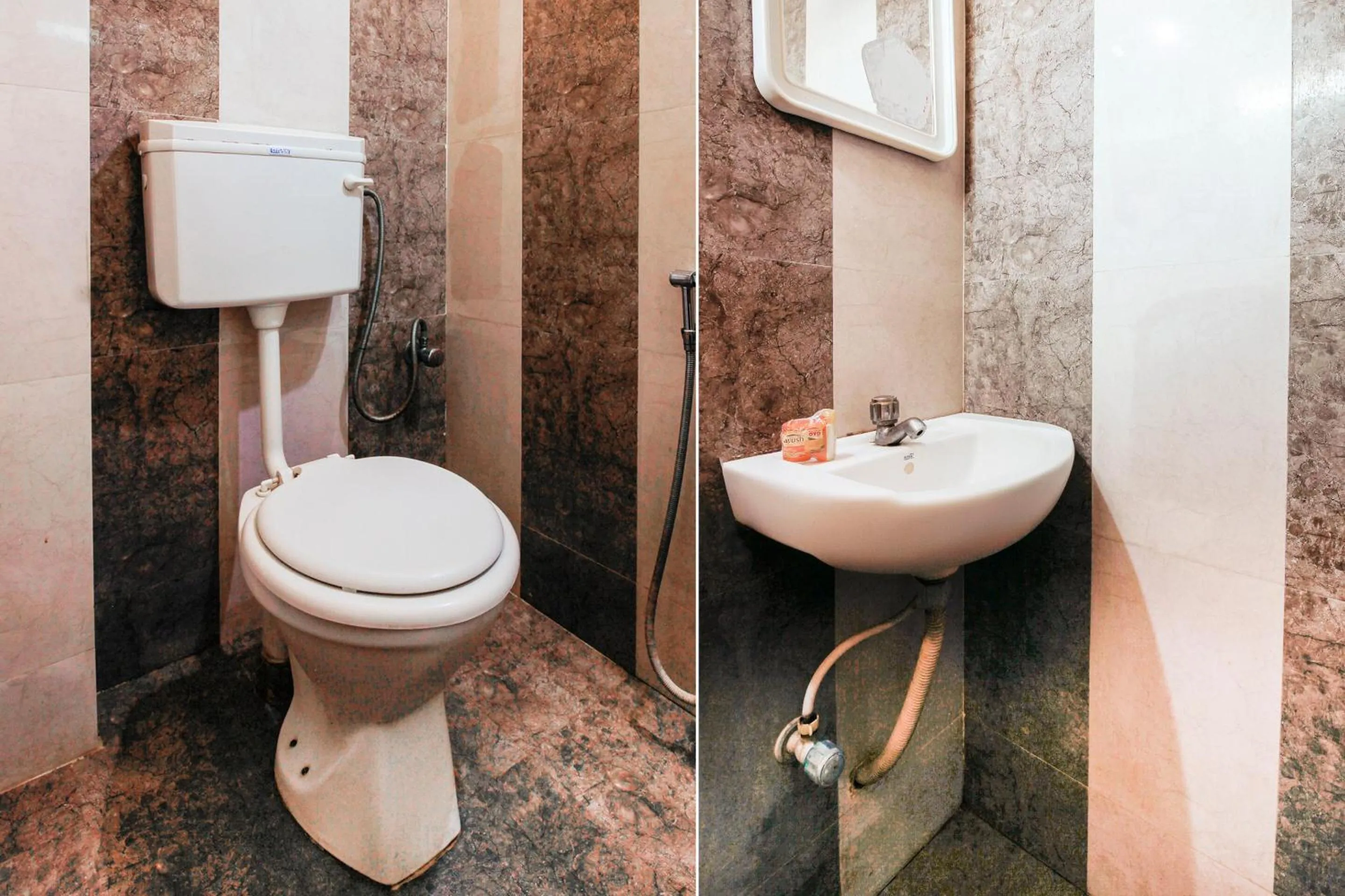 Bathroom in Hotel O Priya Residency