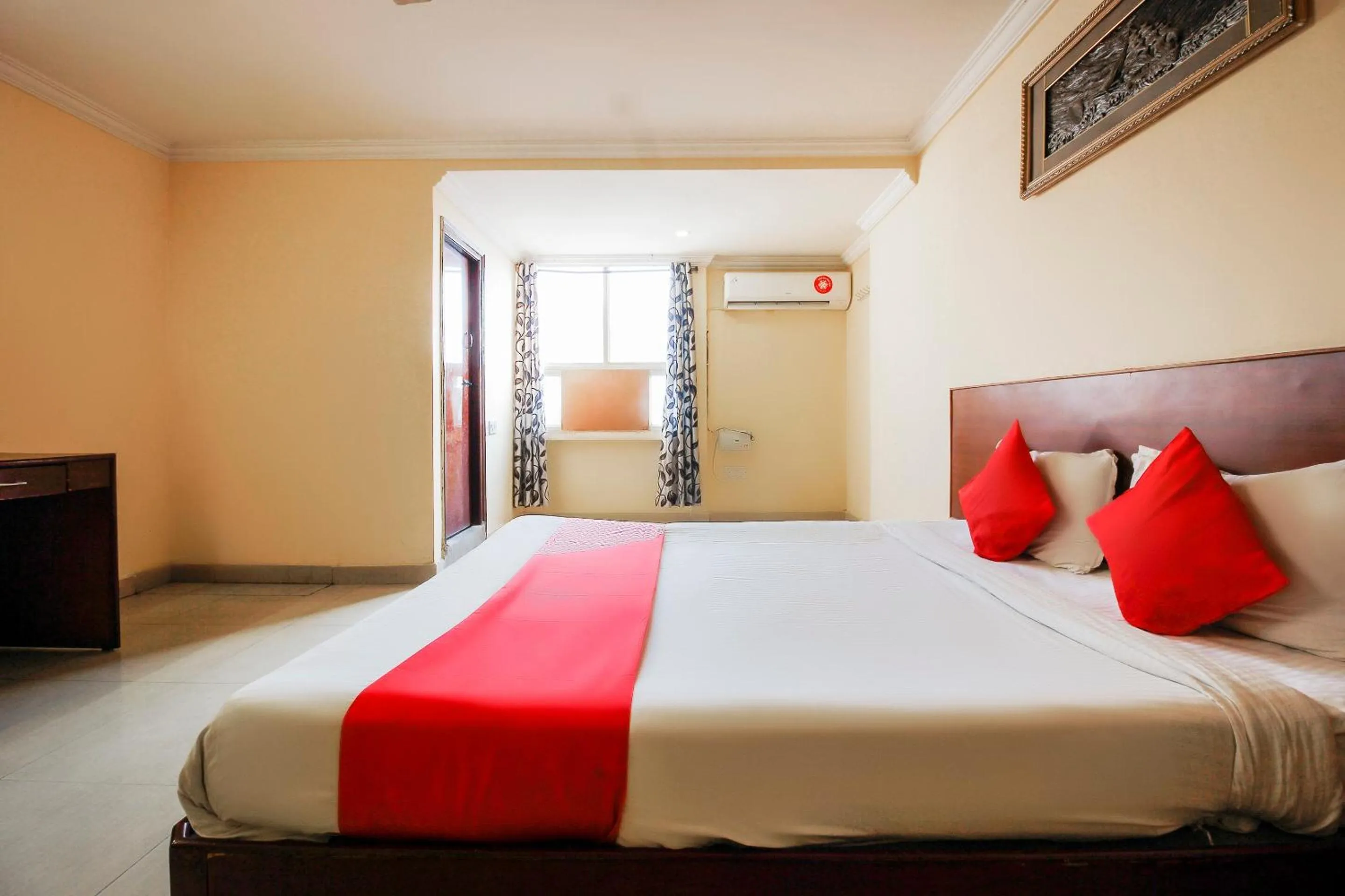 Bedroom, Bed in Hotel O Priya Residency