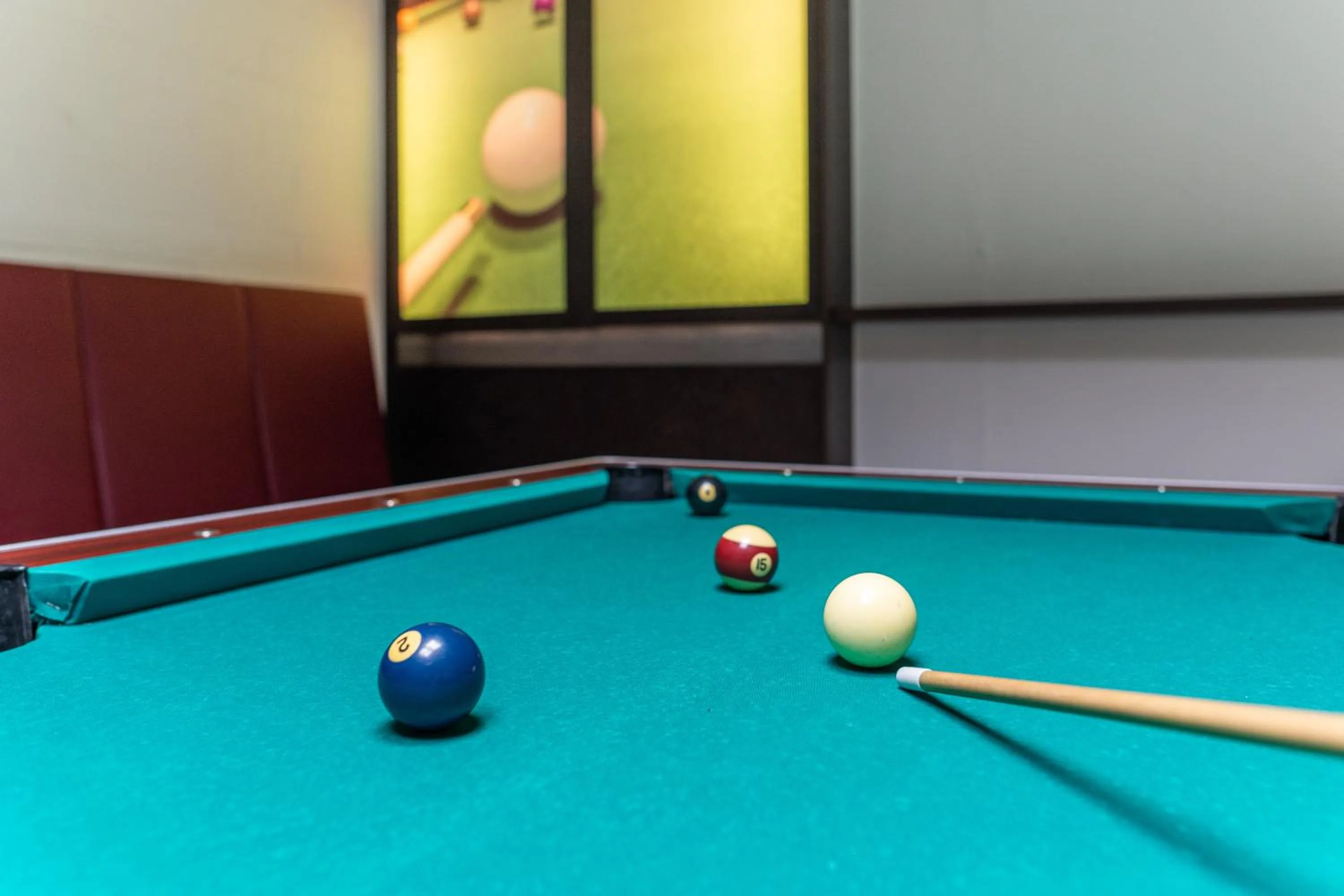 Billiard in Hotel Gustav-Stresemann-Institut