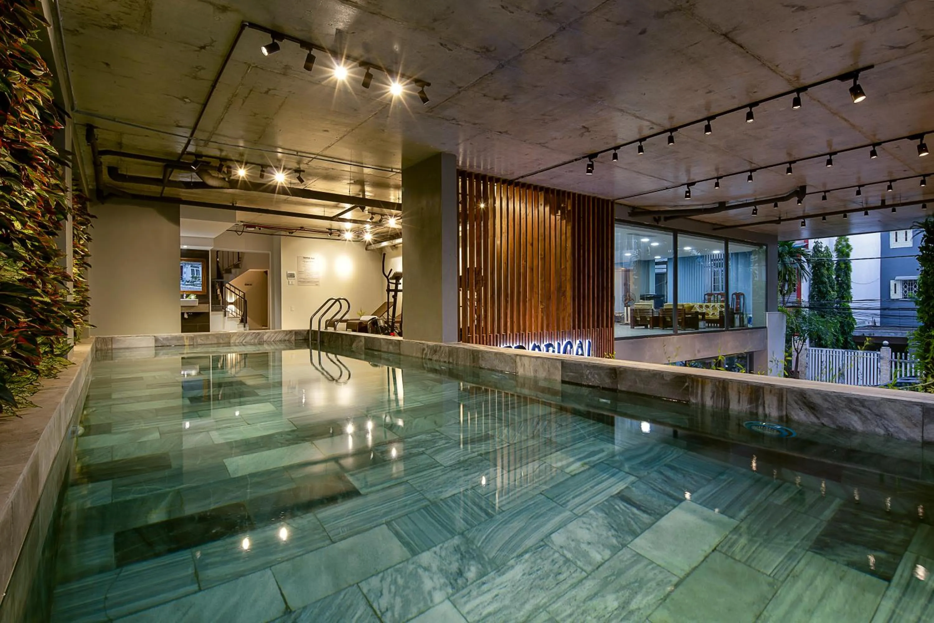 Area and facilities in Tropical House Apartment Da Nang