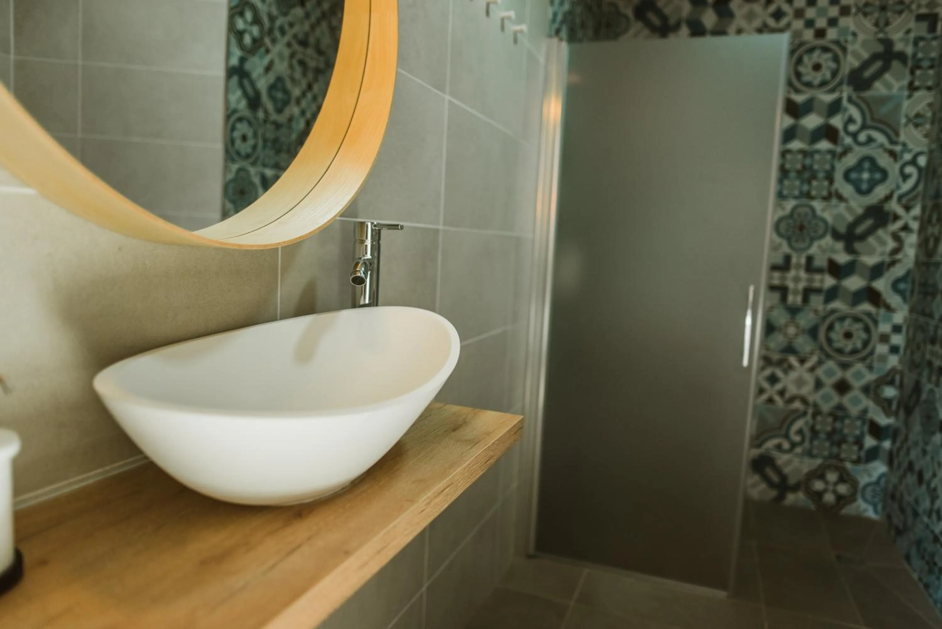 Shower in Apartamentos ZHR