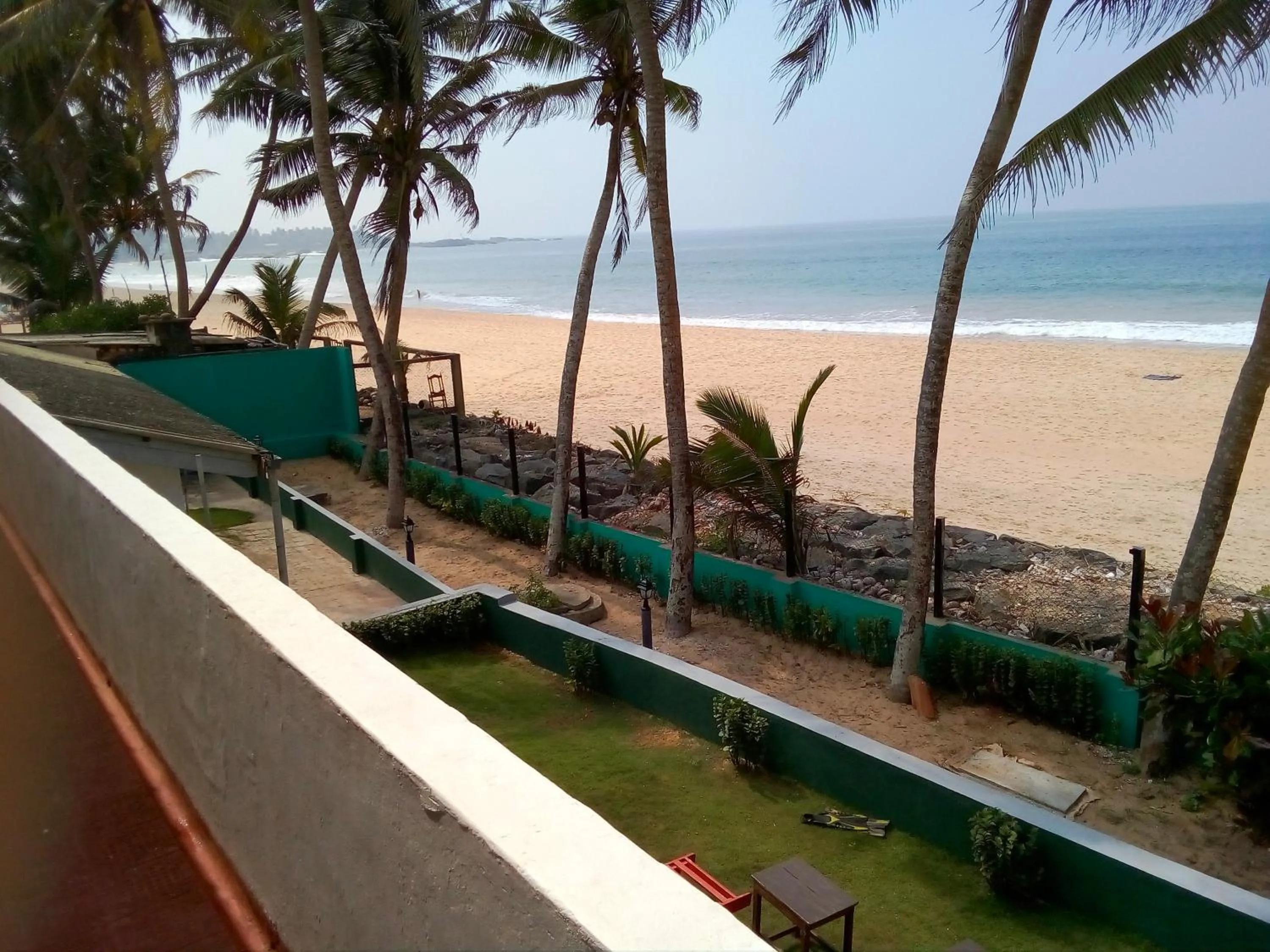 Sea view in New SeaSide Inn Hikkaduwa