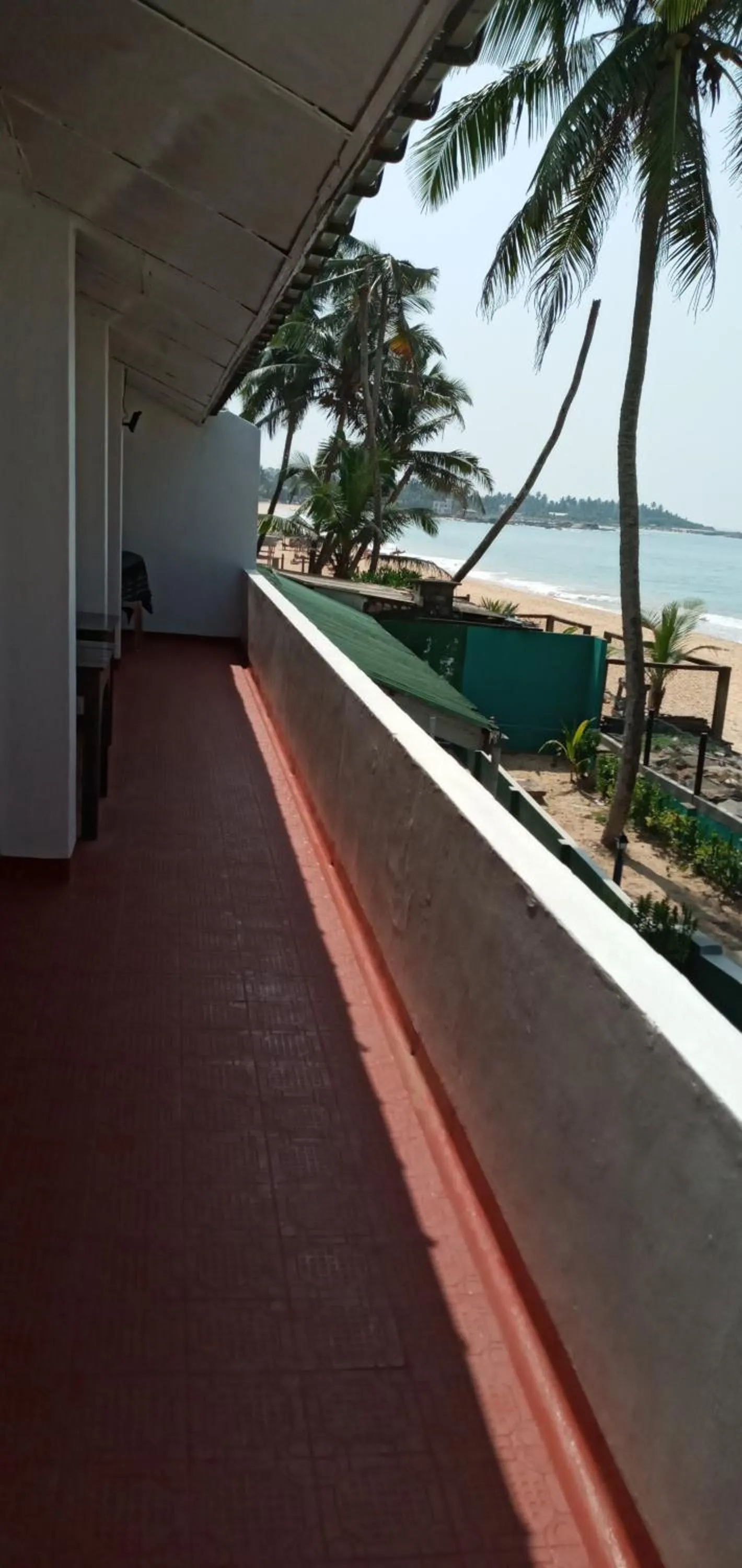 Balcony/Terrace in New SeaSide Inn Hikkaduwa
