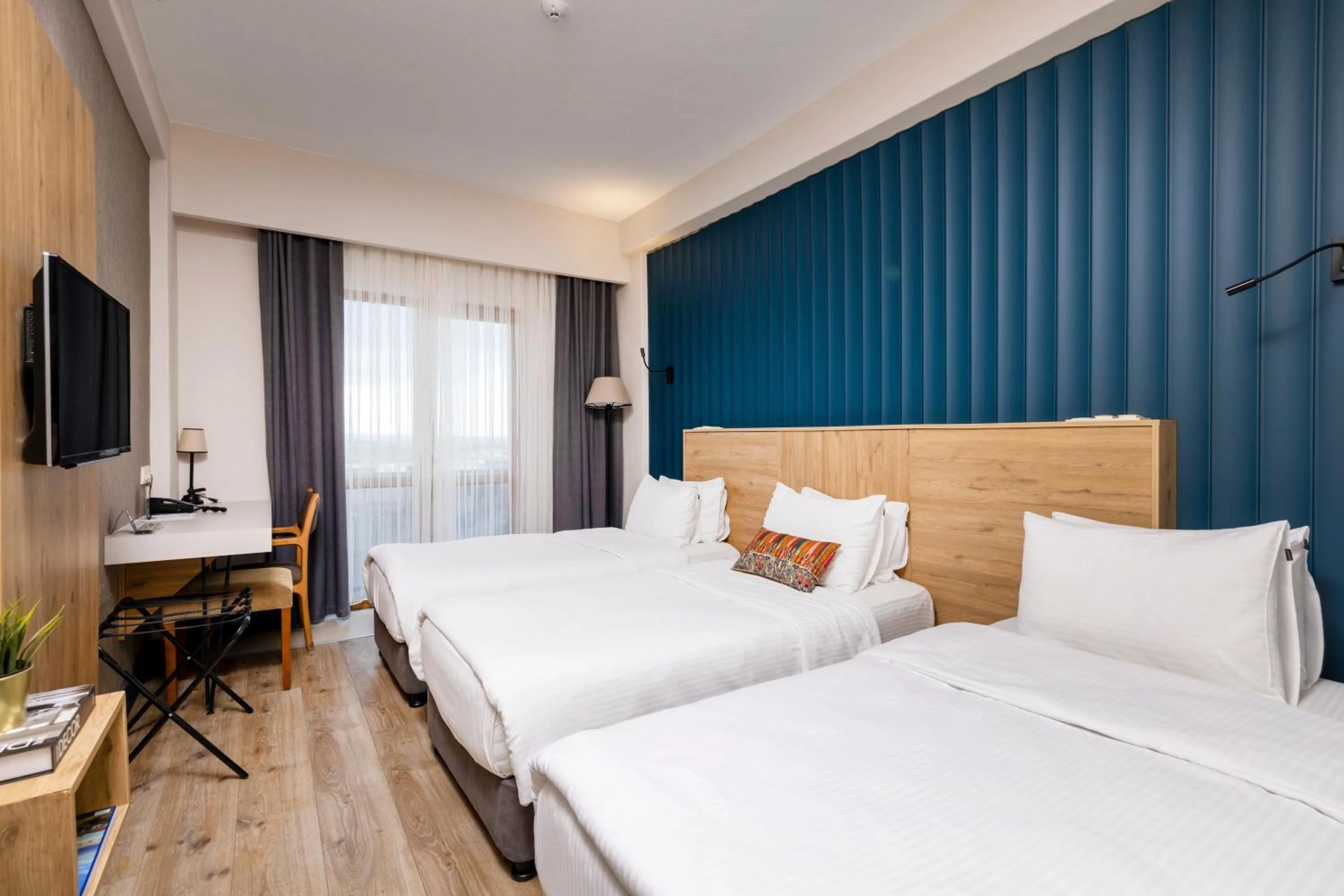 Photo of the whole room, Bed in NEHİR HOTEL KEŞAN