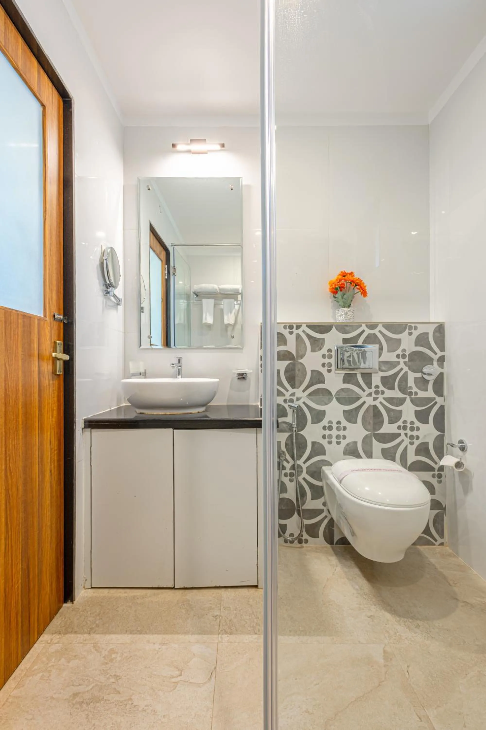 Shower in Salcete Beach Resort