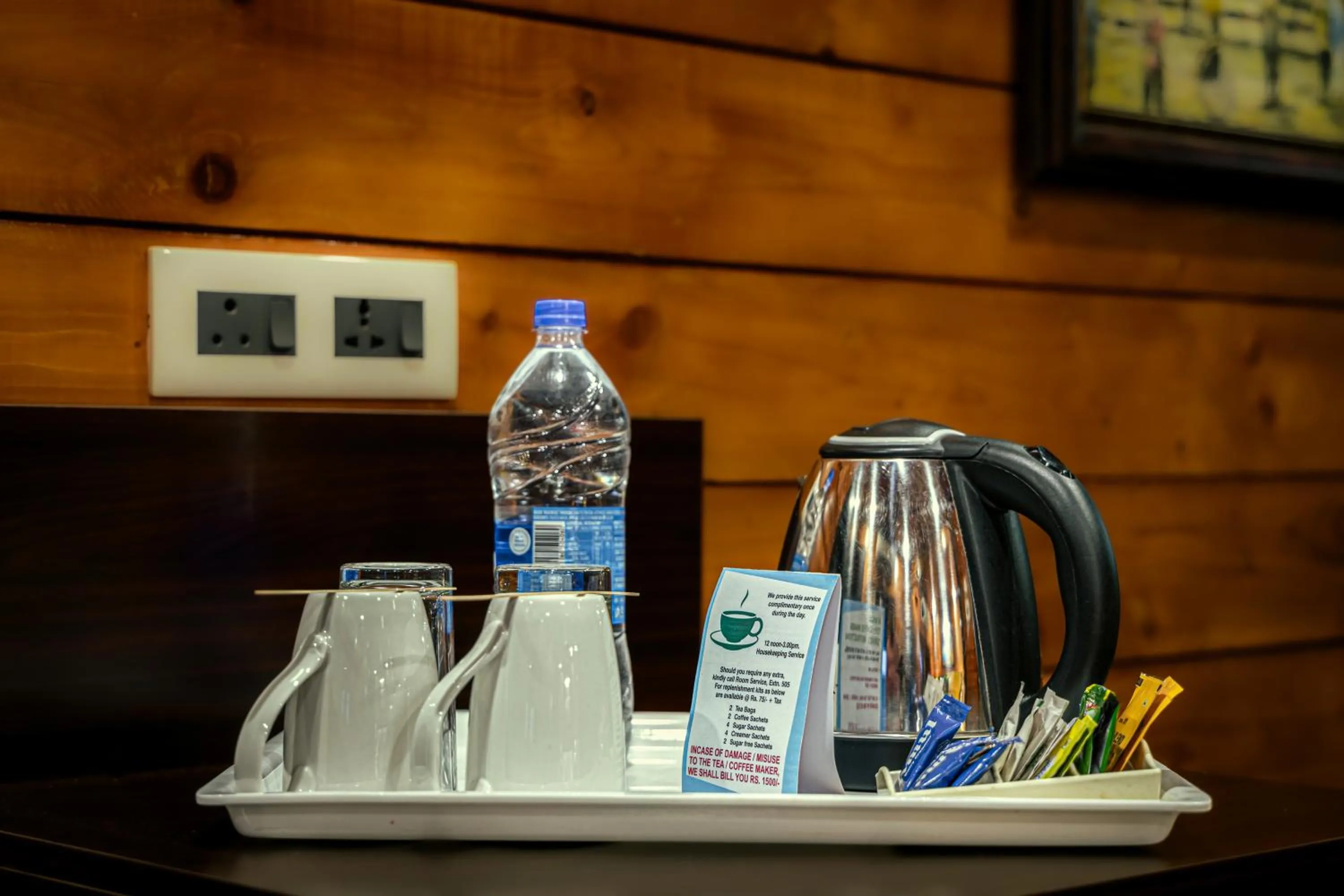 Coffee/tea facilities in Salcete Beach Resort